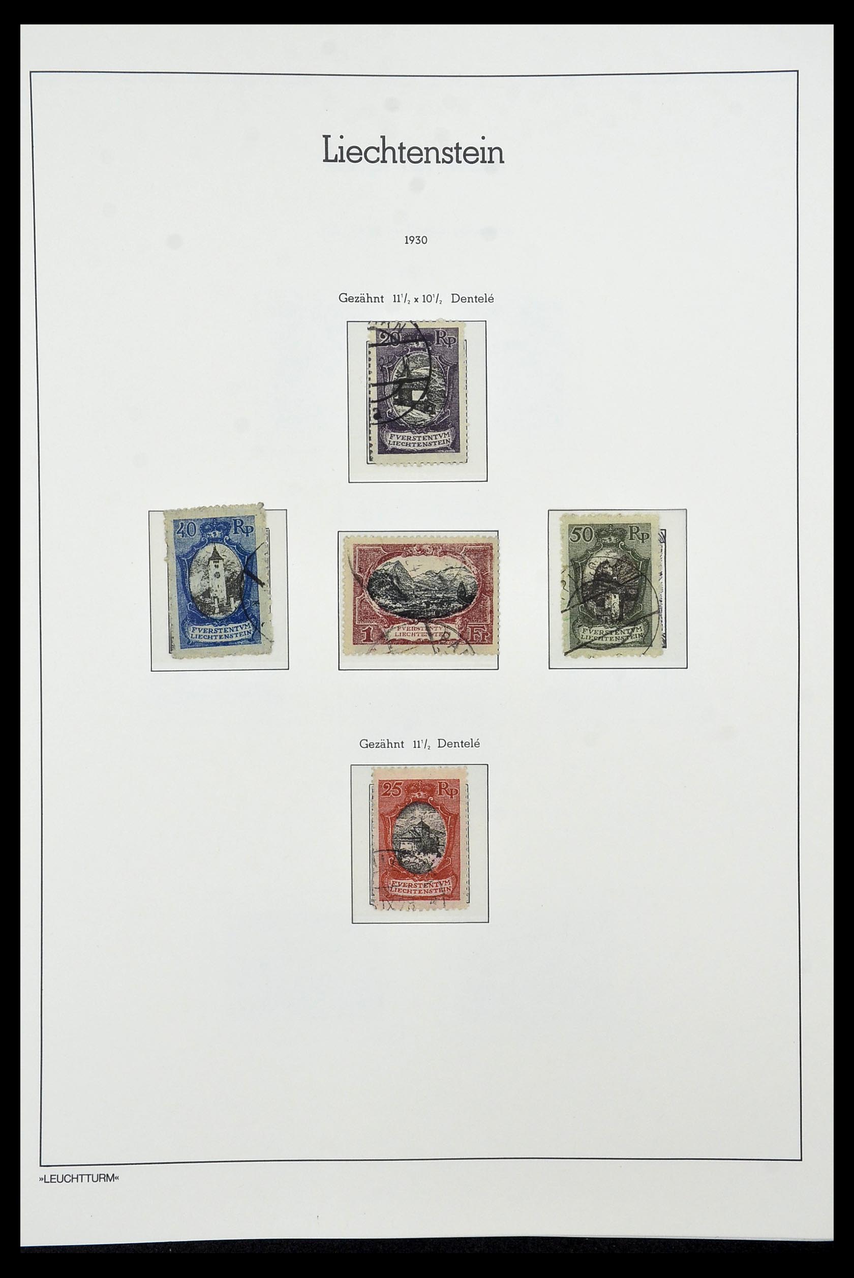 34231 014 - Stamp collection 34231 Liechtenstein 1912-2020!
