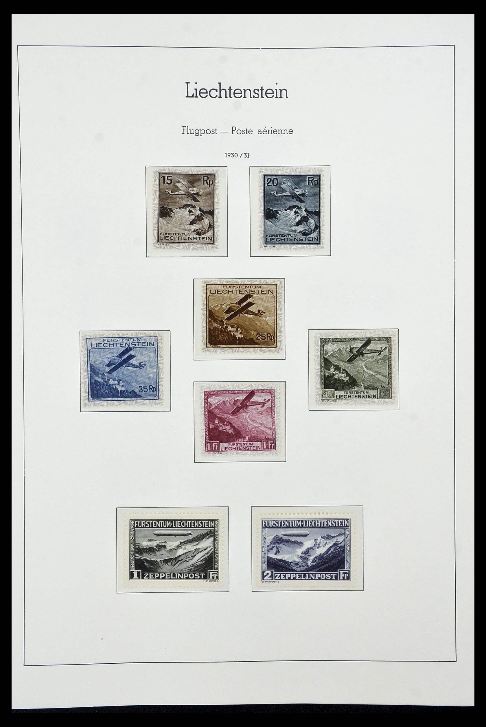 34231 015 - Stamp collection 34231 Liechtenstein 1912-2020!