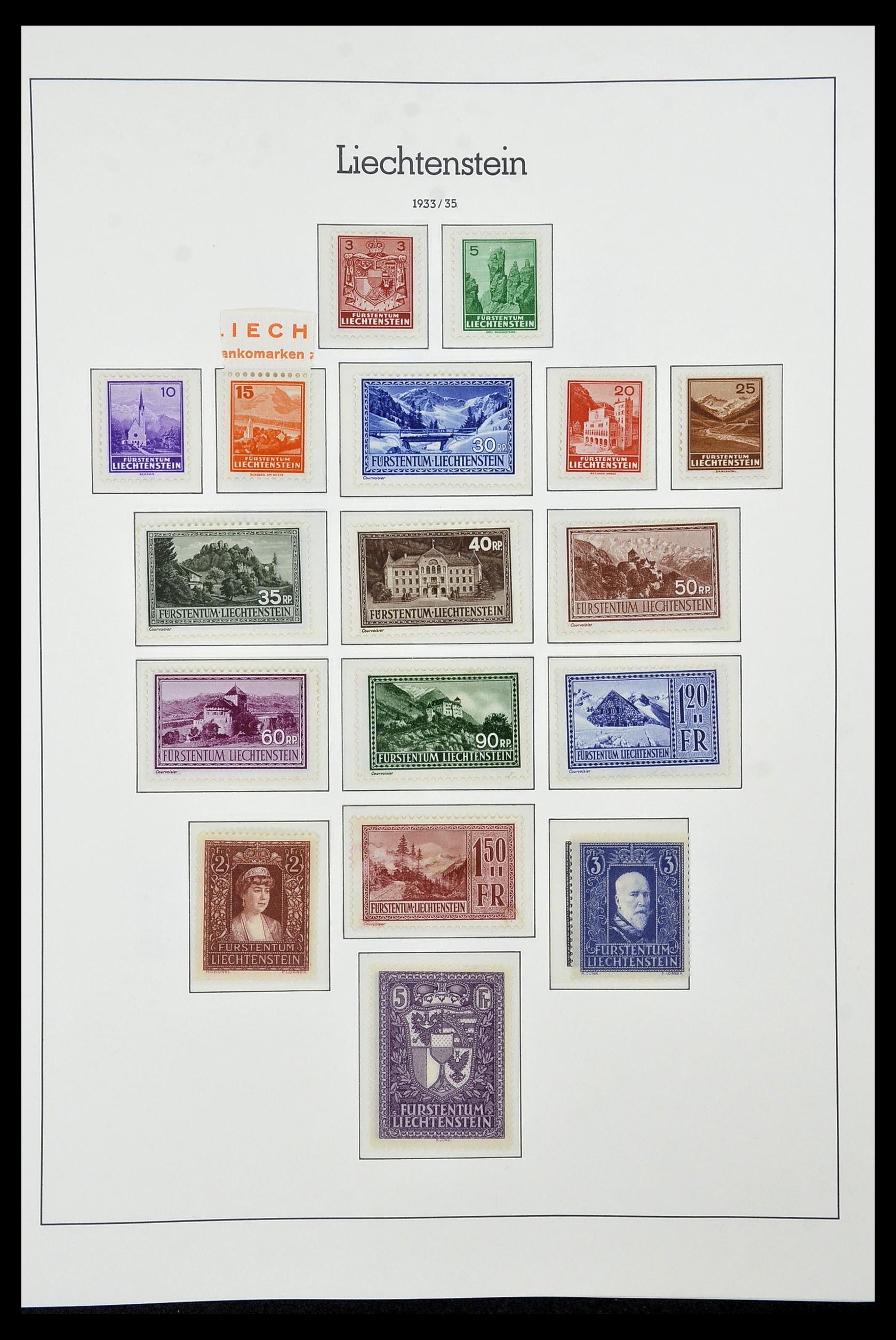34231 016 - Stamp collection 34231 Liechtenstein 1912-2020!