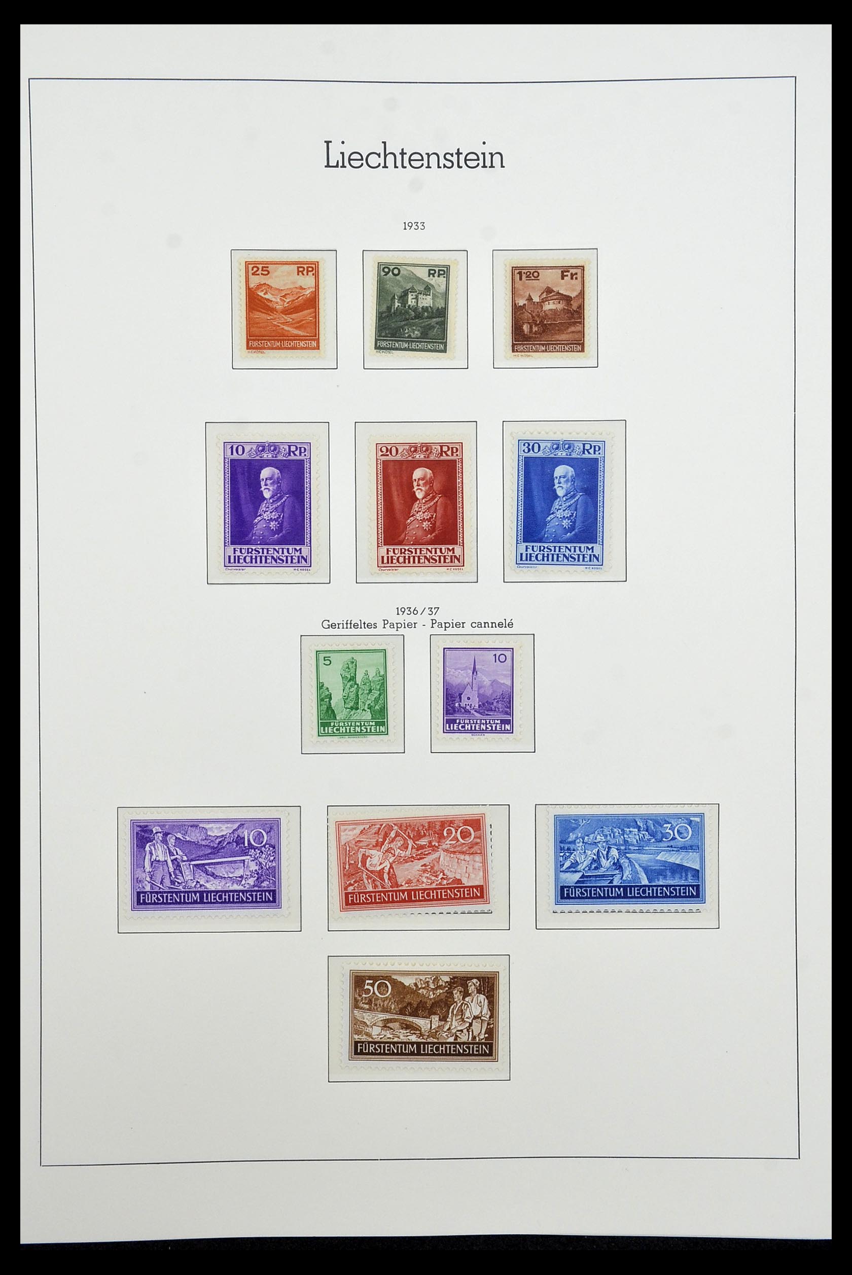 34231 017 - Stamp collection 34231 Liechtenstein 1912-2020!