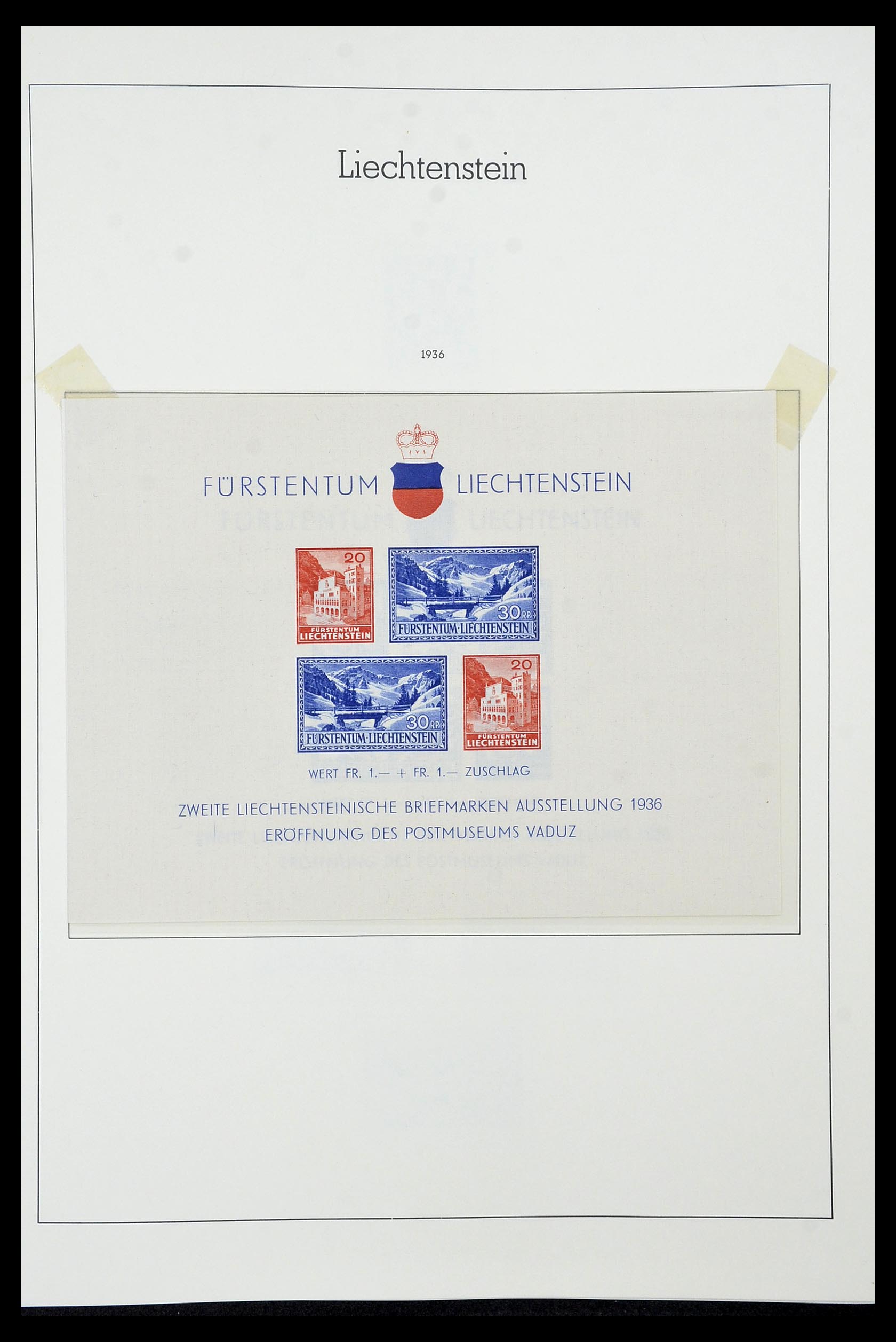 34231 021 - Stamp collection 34231 Liechtenstein 1912-2020!