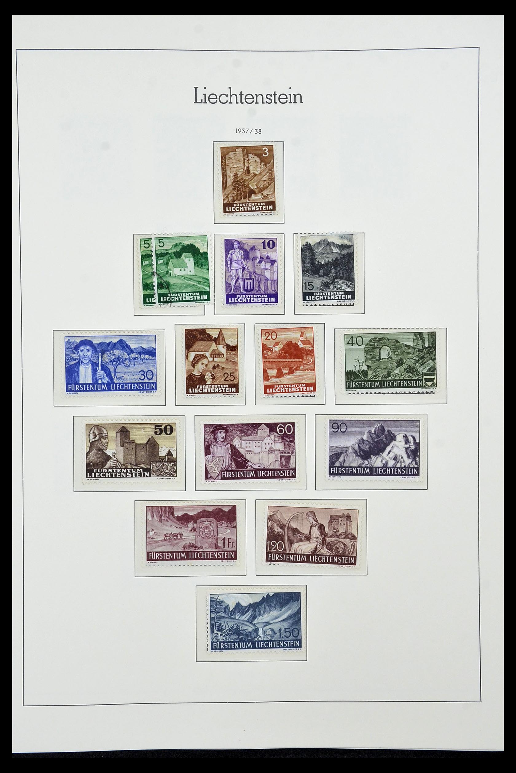 34231 022 - Stamp collection 34231 Liechtenstein 1912-2020!