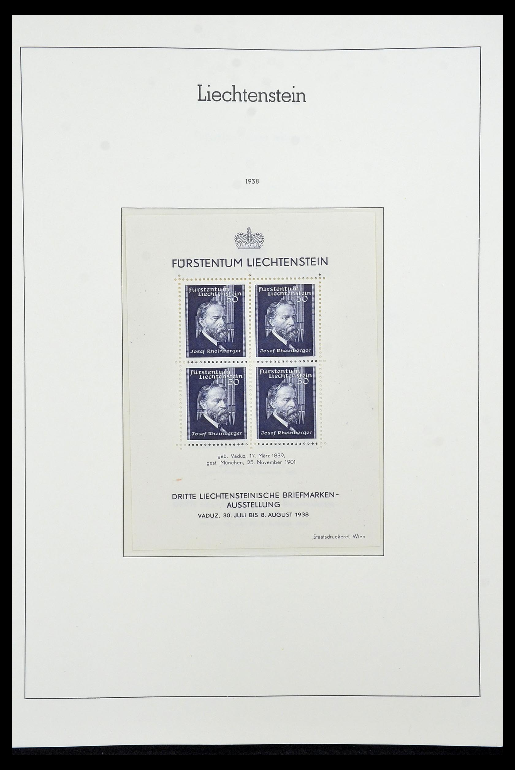 34231 024 - Stamp collection 34231 Liechtenstein 1912-2020!