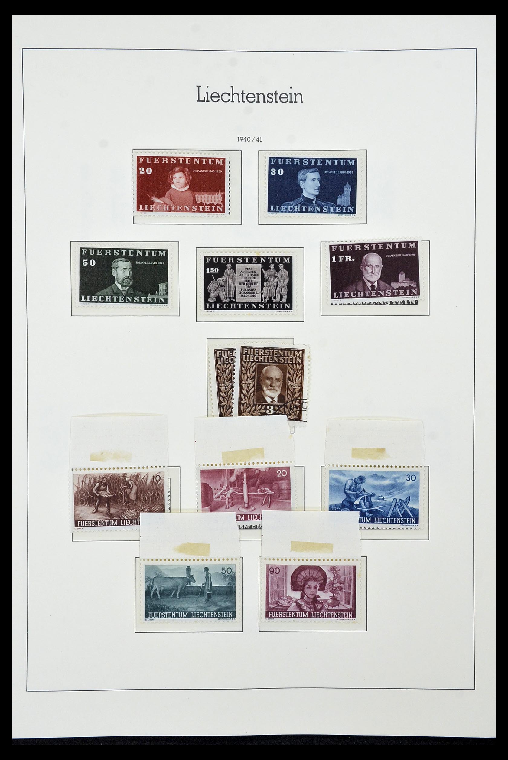 34231 027 - Postzegelverzameling 34231 Liechtenstein 1912-2020!