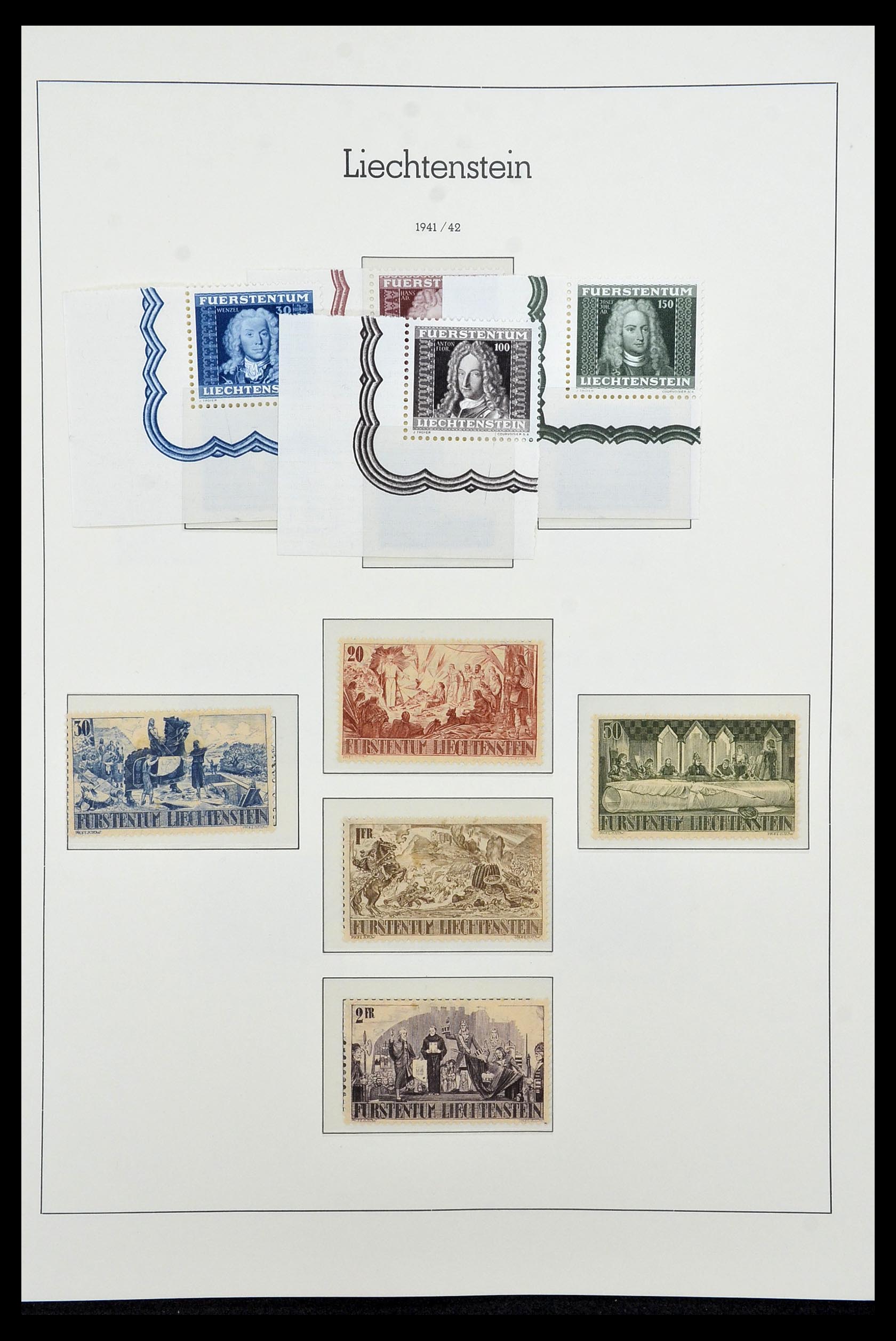 34231 028 - Stamp collection 34231 Liechtenstein 1912-2020!