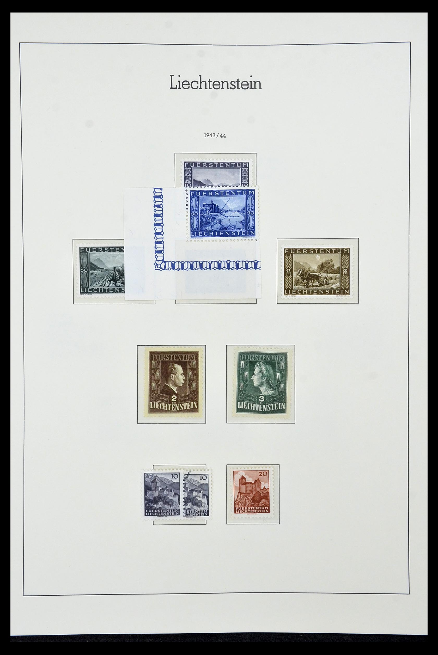 34231 030 - Stamp collection 34231 Liechtenstein 1912-2020!