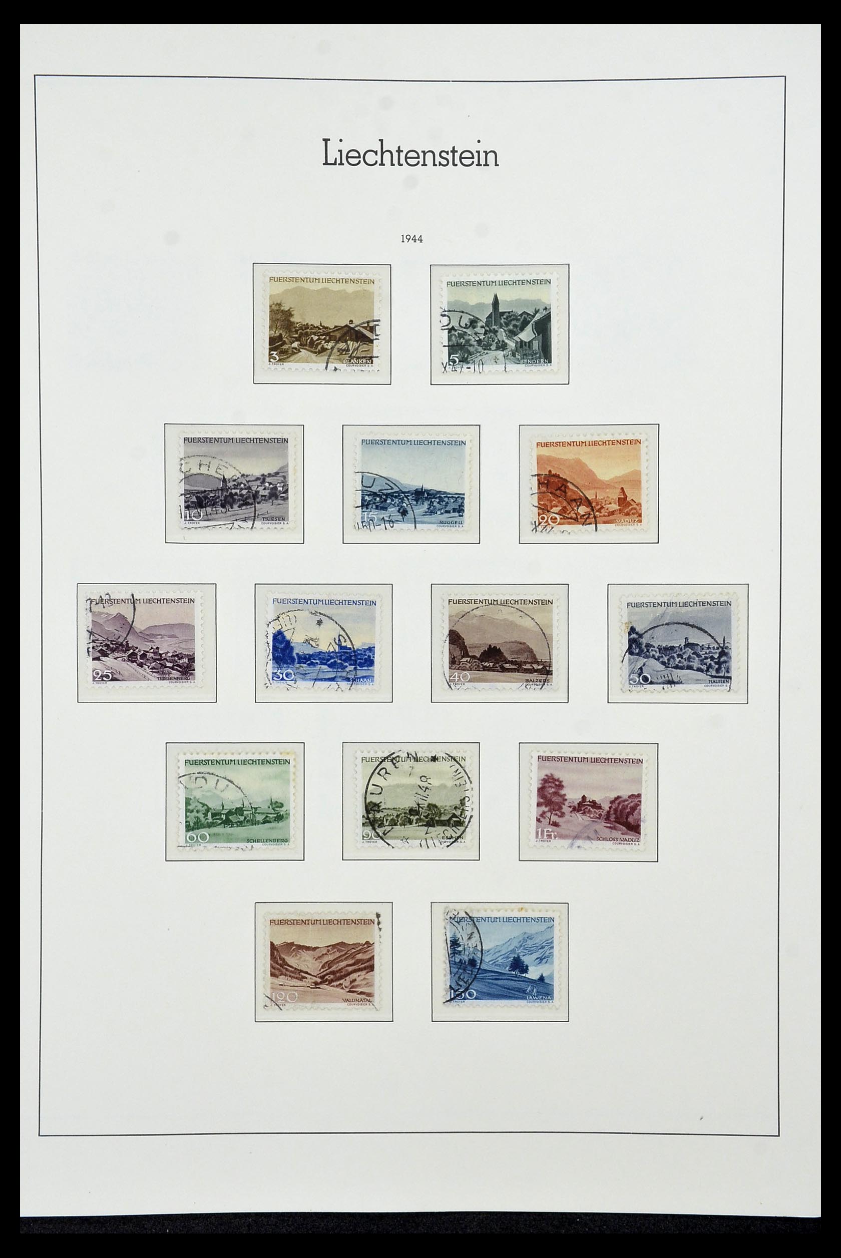 34231 031 - Stamp collection 34231 Liechtenstein 1912-2020!
