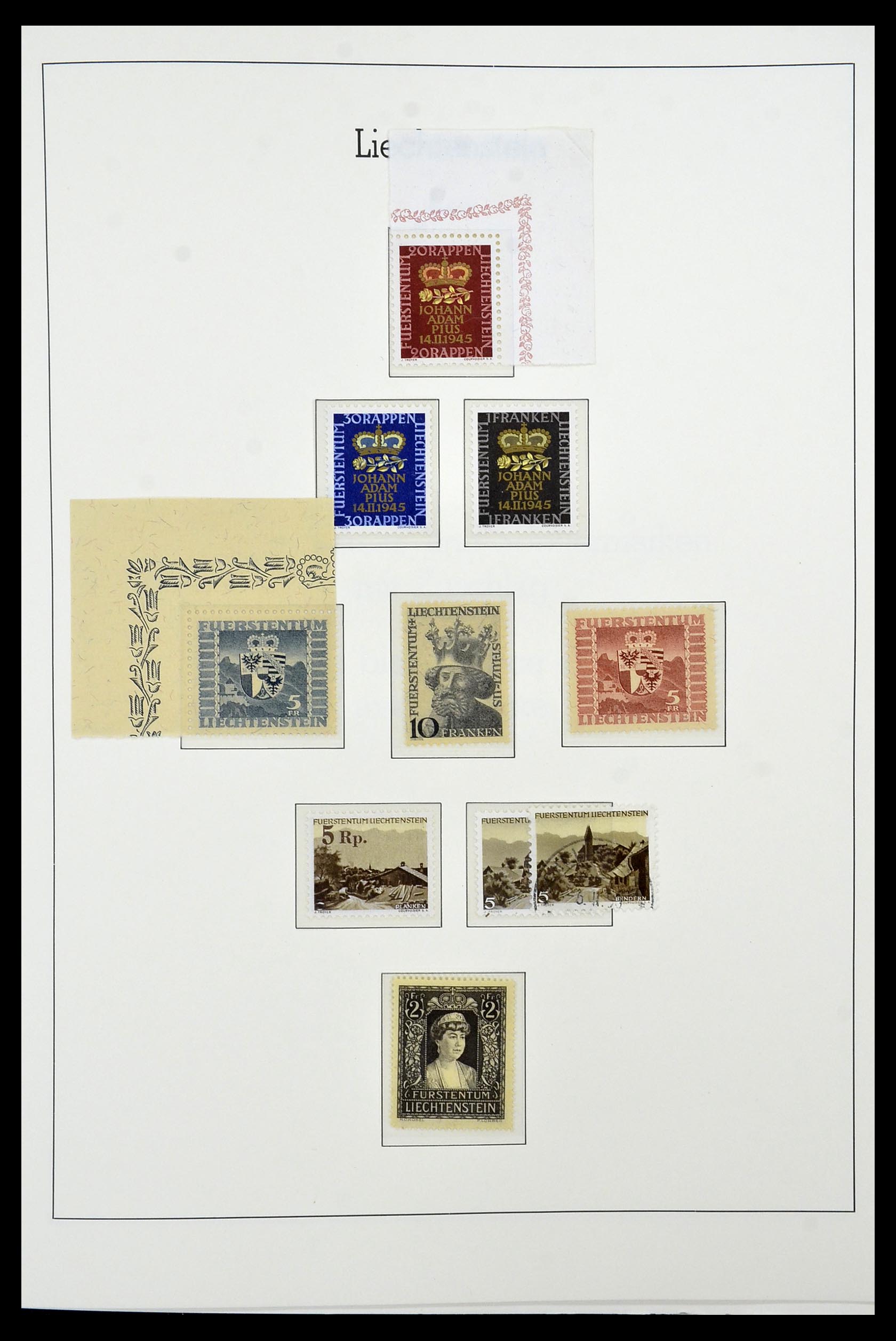 34231 033 - Stamp collection 34231 Liechtenstein 1912-2020!