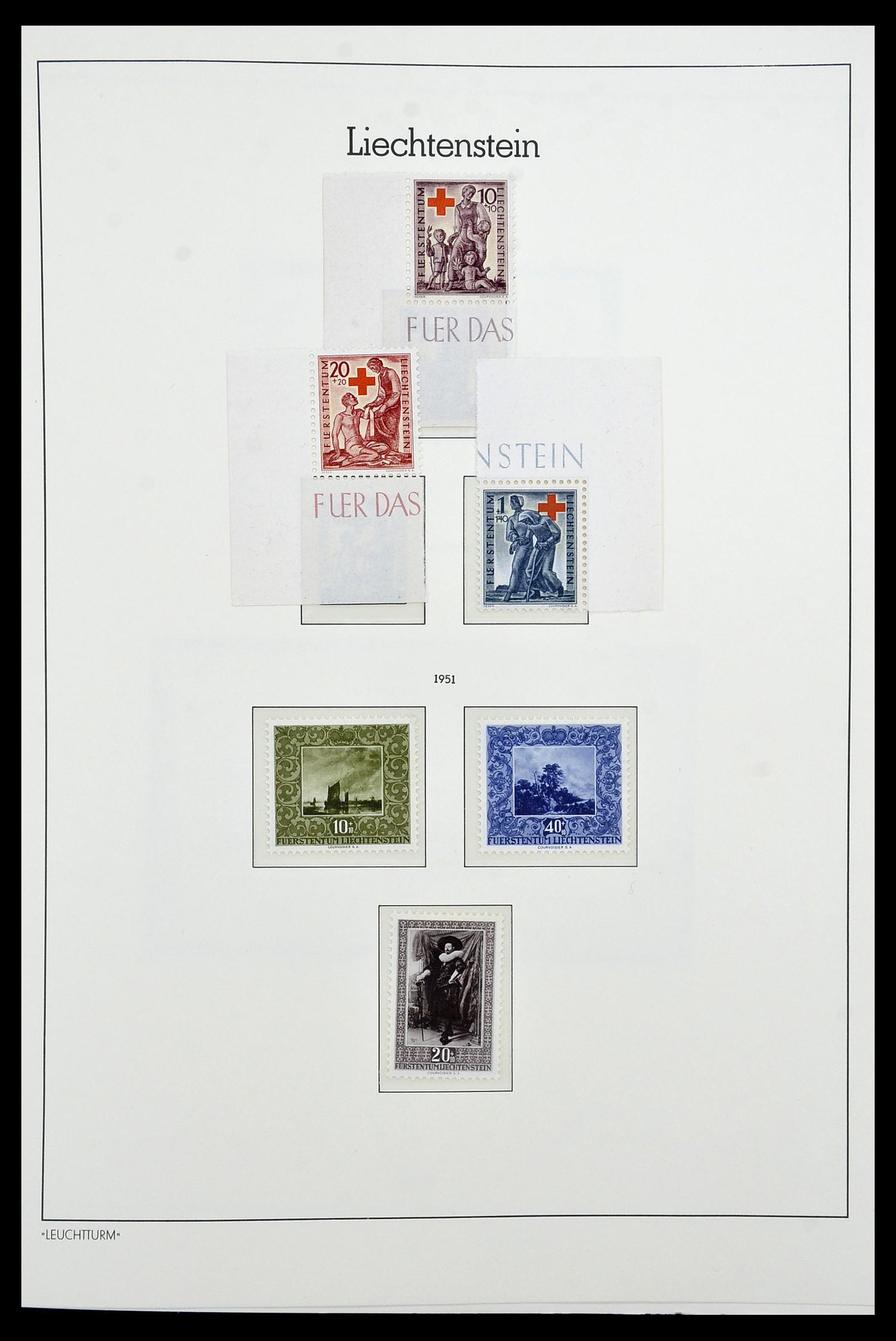 34231 034 - Stamp collection 34231 Liechtenstein 1912-2020!