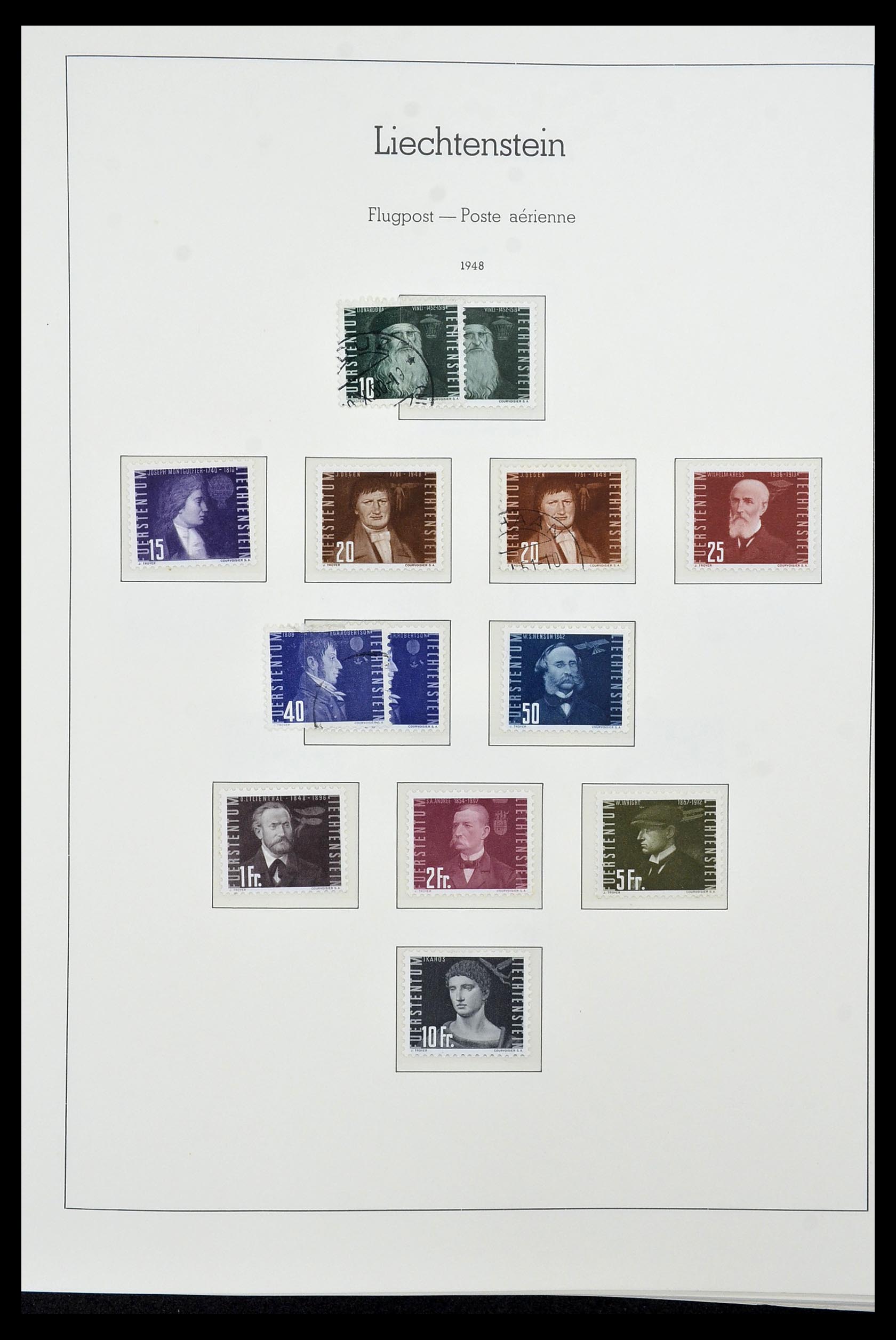 34231 037 - Stamp collection 34231 Liechtenstein 1912-2020!