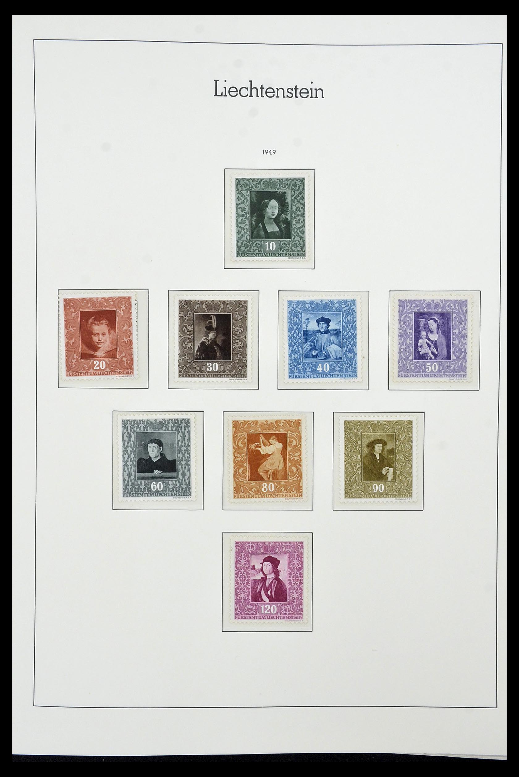 34231 038 - Postzegelverzameling 34231 Liechtenstein 1912-2020!