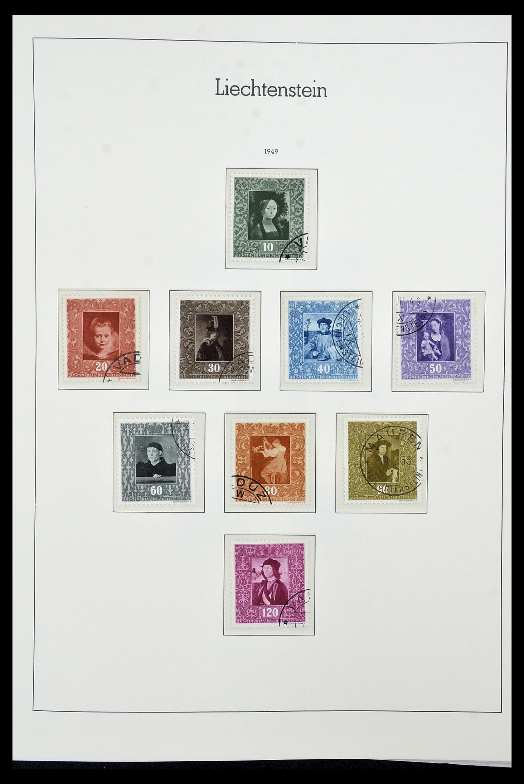 34231 039 - Stamp collection 34231 Liechtenstein 1912-2020!