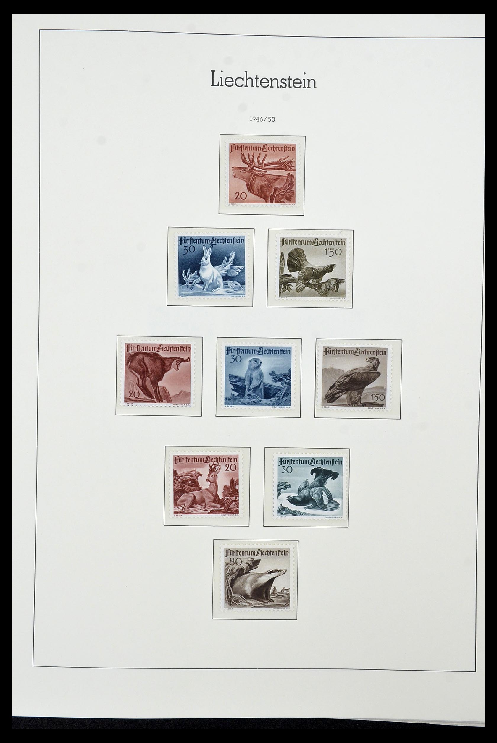 34231 040 - Stamp collection 34231 Liechtenstein 1912-2020!