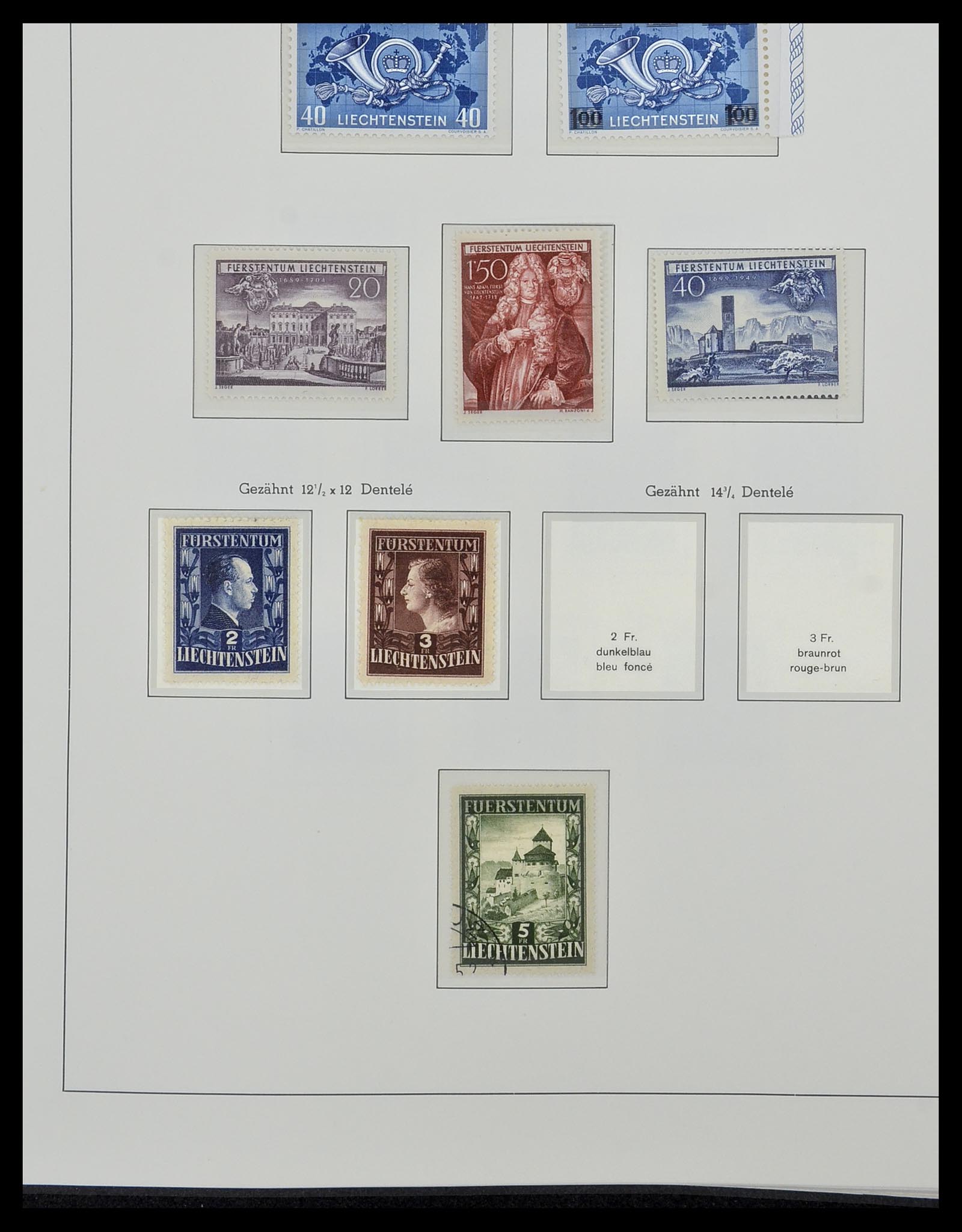 34231 042 - Postzegelverzameling 34231 Liechtenstein 1912-2020!
