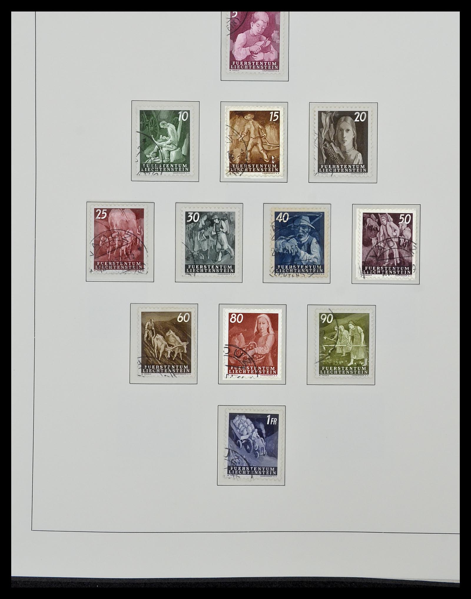 34231 043 - Postzegelverzameling 34231 Liechtenstein 1912-2020!