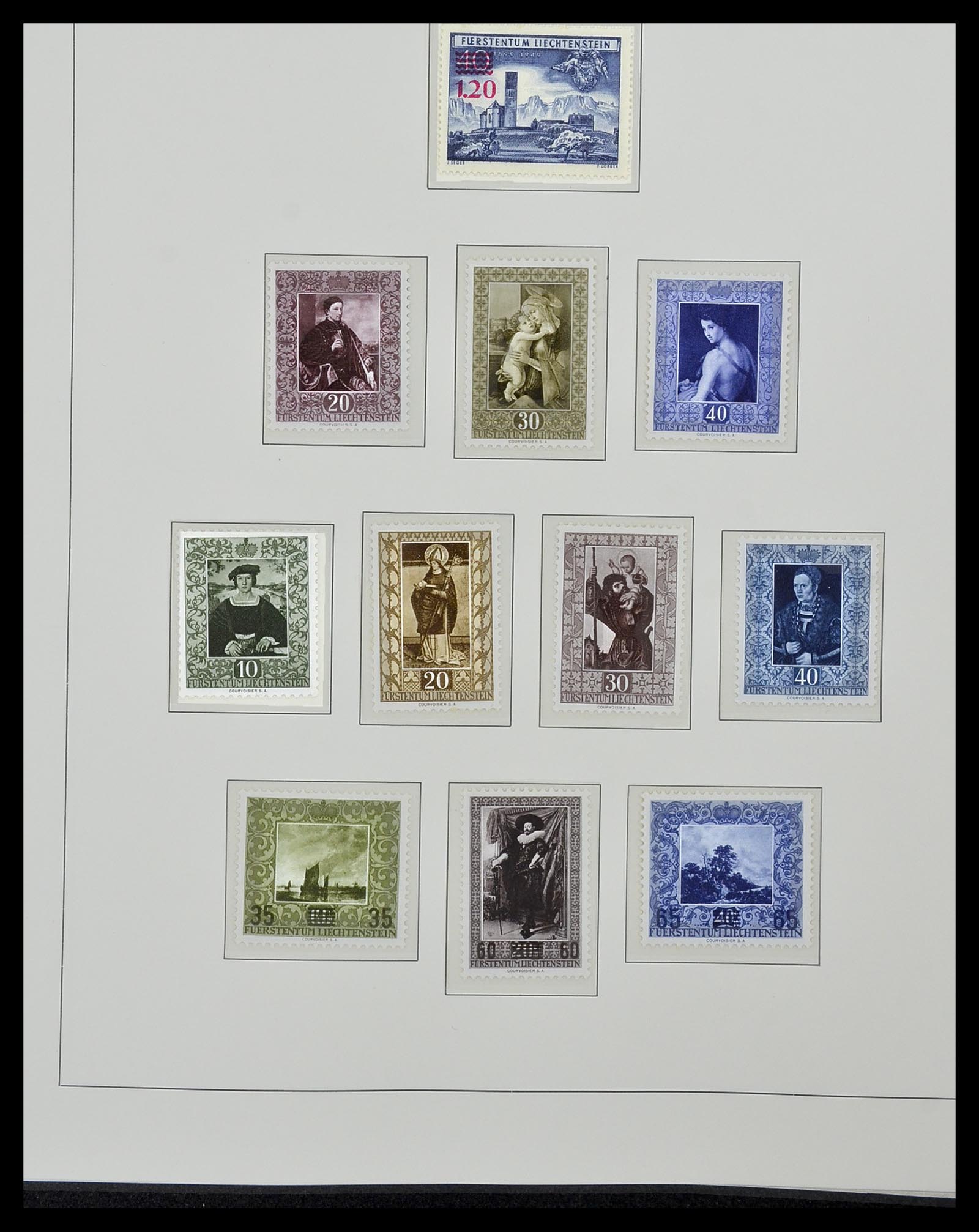 34231 044 - Stamp collection 34231 Liechtenstein 1912-2020!