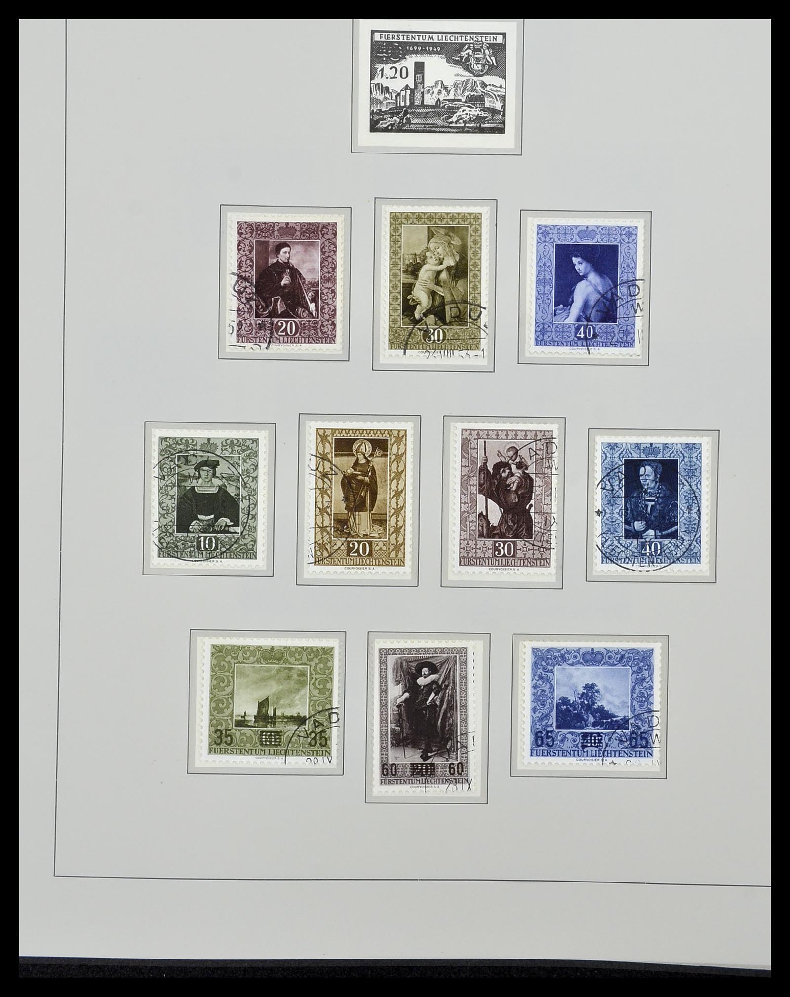 34231 045 - Stamp collection 34231 Liechtenstein 1912-2020!
