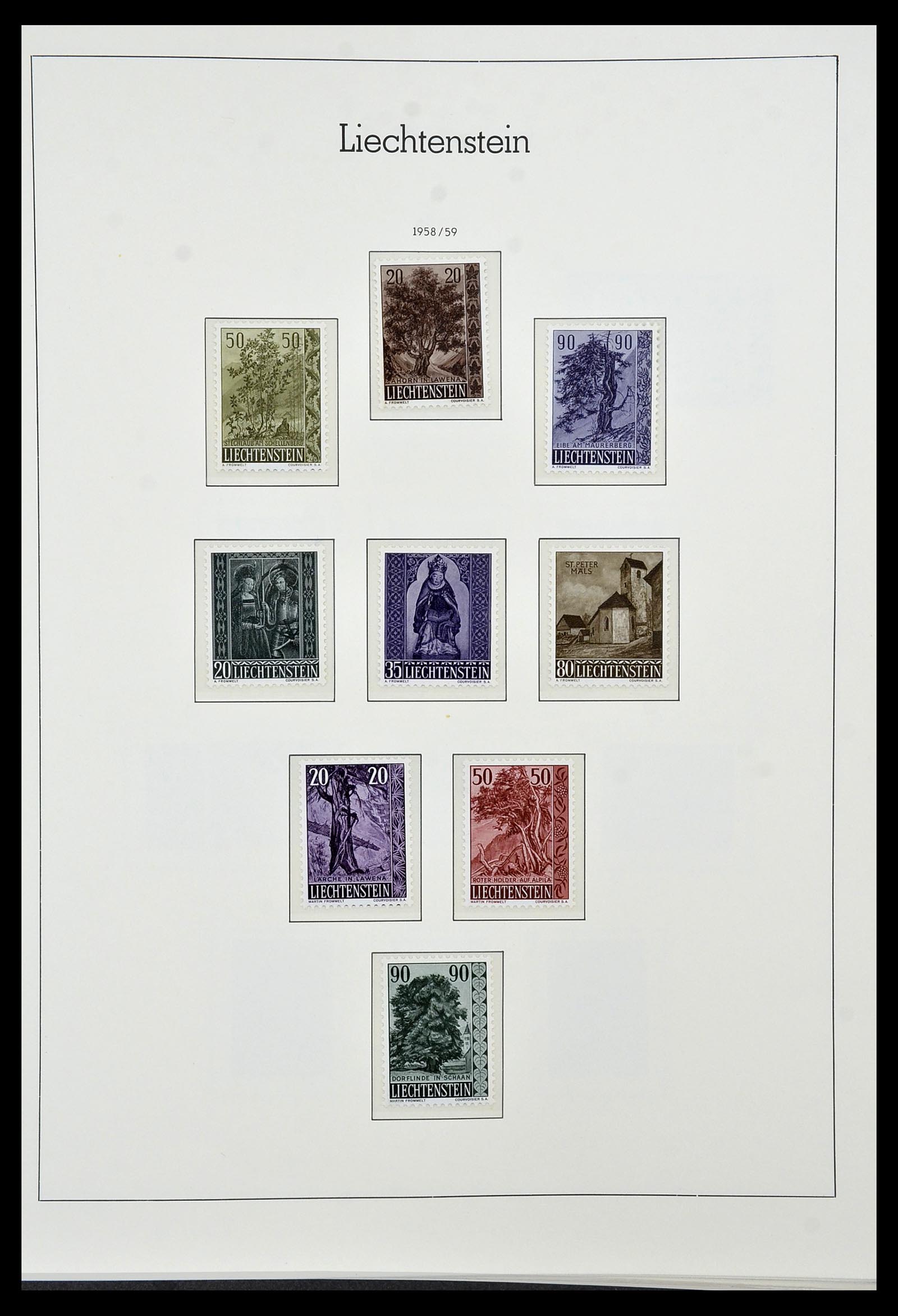 34231 051 - Postzegelverzameling 34231 Liechtenstein 1912-2020!