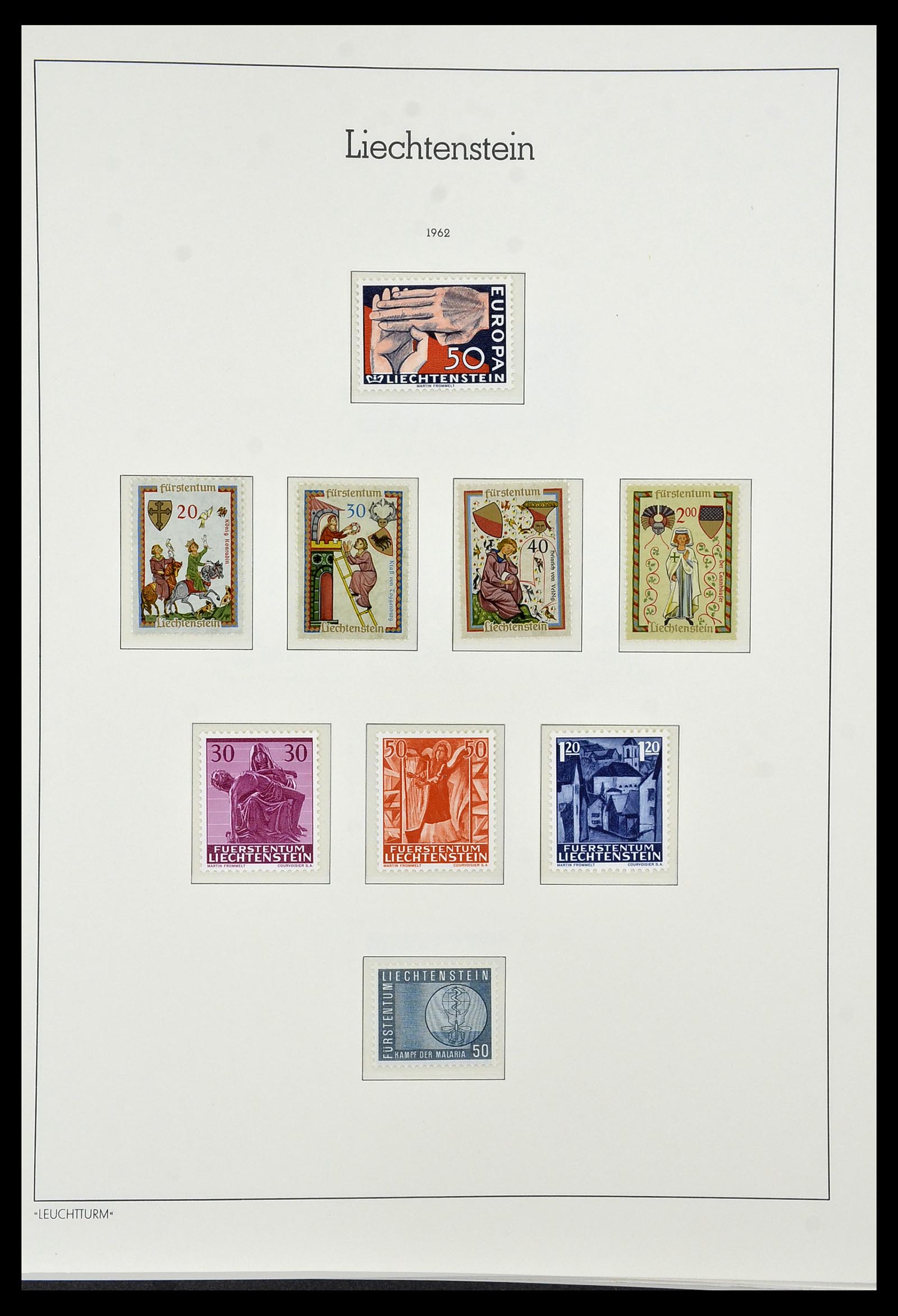 34231 057 - Stamp collection 34231 Liechtenstein 1912-2020!