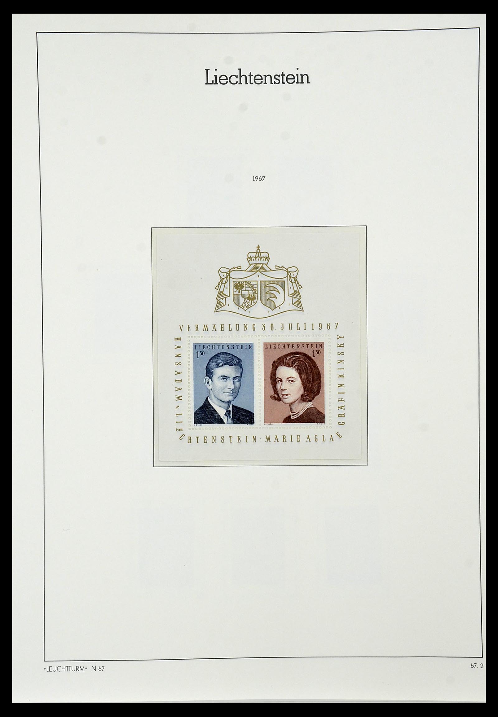 34231 065 - Stamp collection 34231 Liechtenstein 1912-2020!