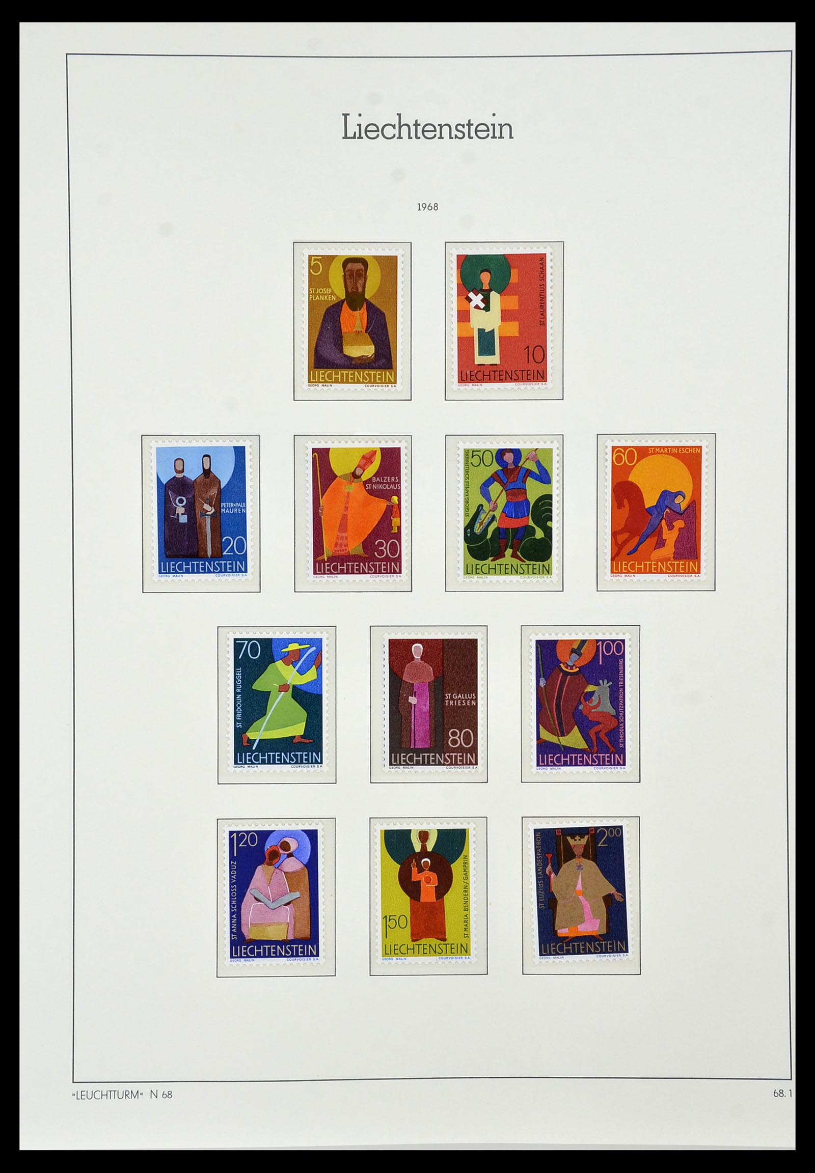 34231 066 - Postzegelverzameling 34231 Liechtenstein 1912-2020!
