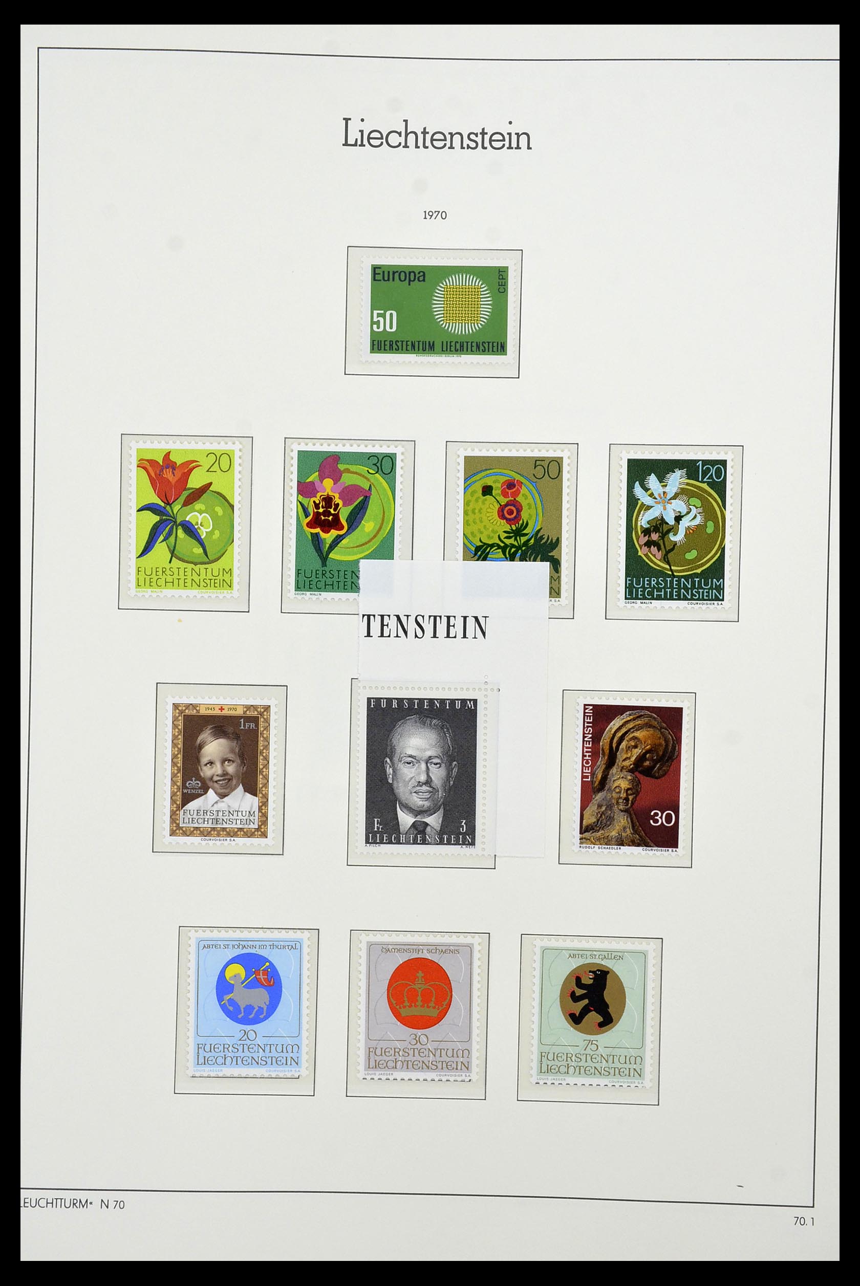 34231 071 - Postzegelverzameling 34231 Liechtenstein 1912-2020!