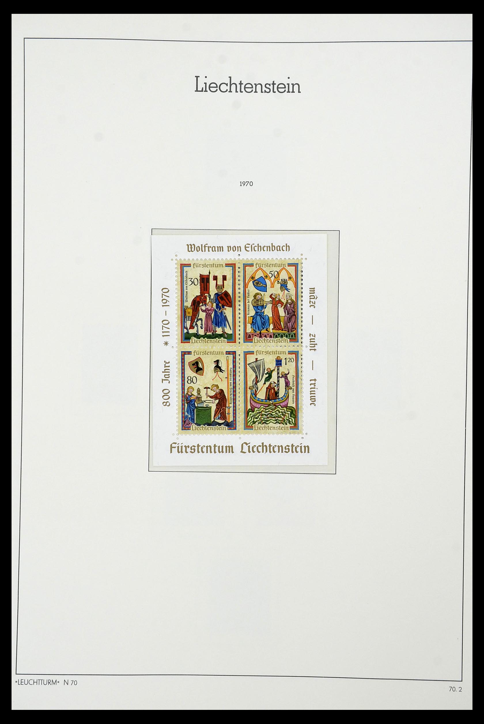 34231 072 - Stamp collection 34231 Liechtenstein 1912-2020!