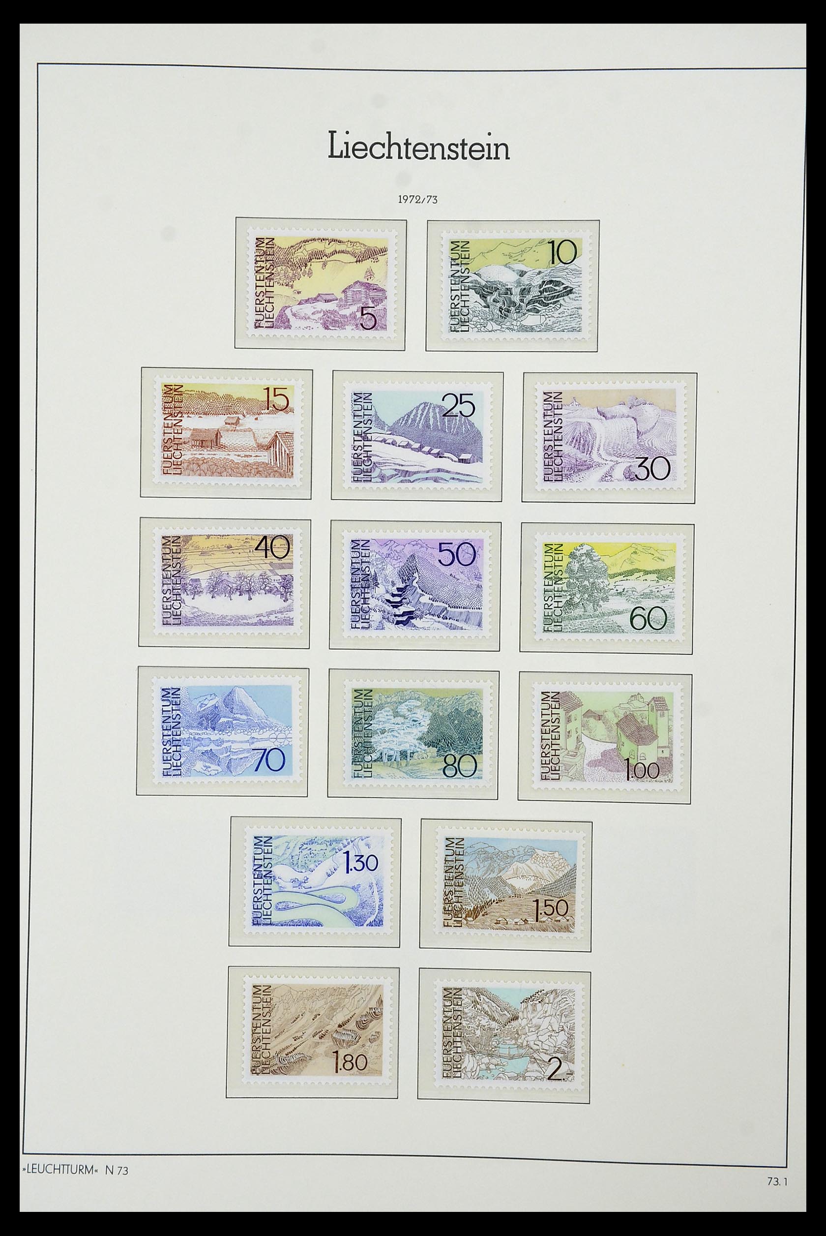 34231 078 - Stamp collection 34231 Liechtenstein 1912-2020!