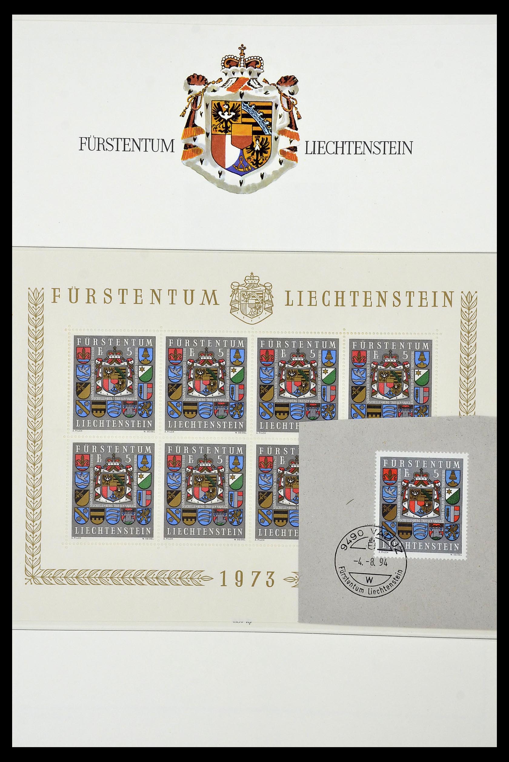 34231 080 - Postzegelverzameling 34231 Liechtenstein 1912-2020!
