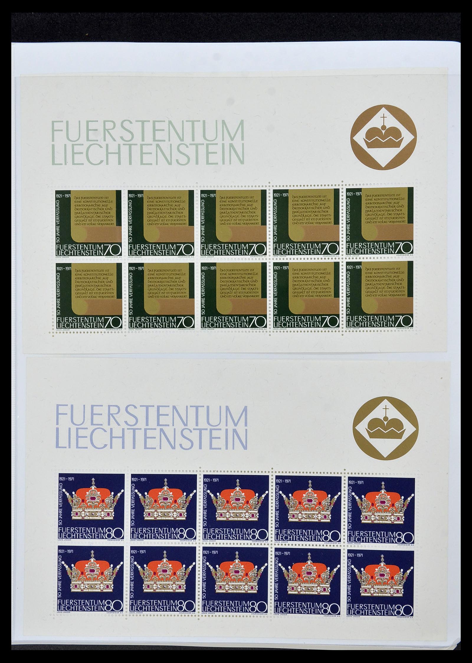 34231 085 - Stamp collection 34231 Liechtenstein 1912-2020!