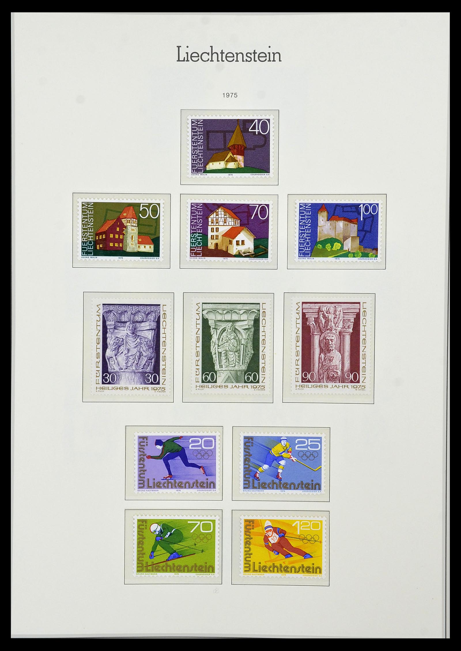 34231 087 - Stamp collection 34231 Liechtenstein 1912-2020!