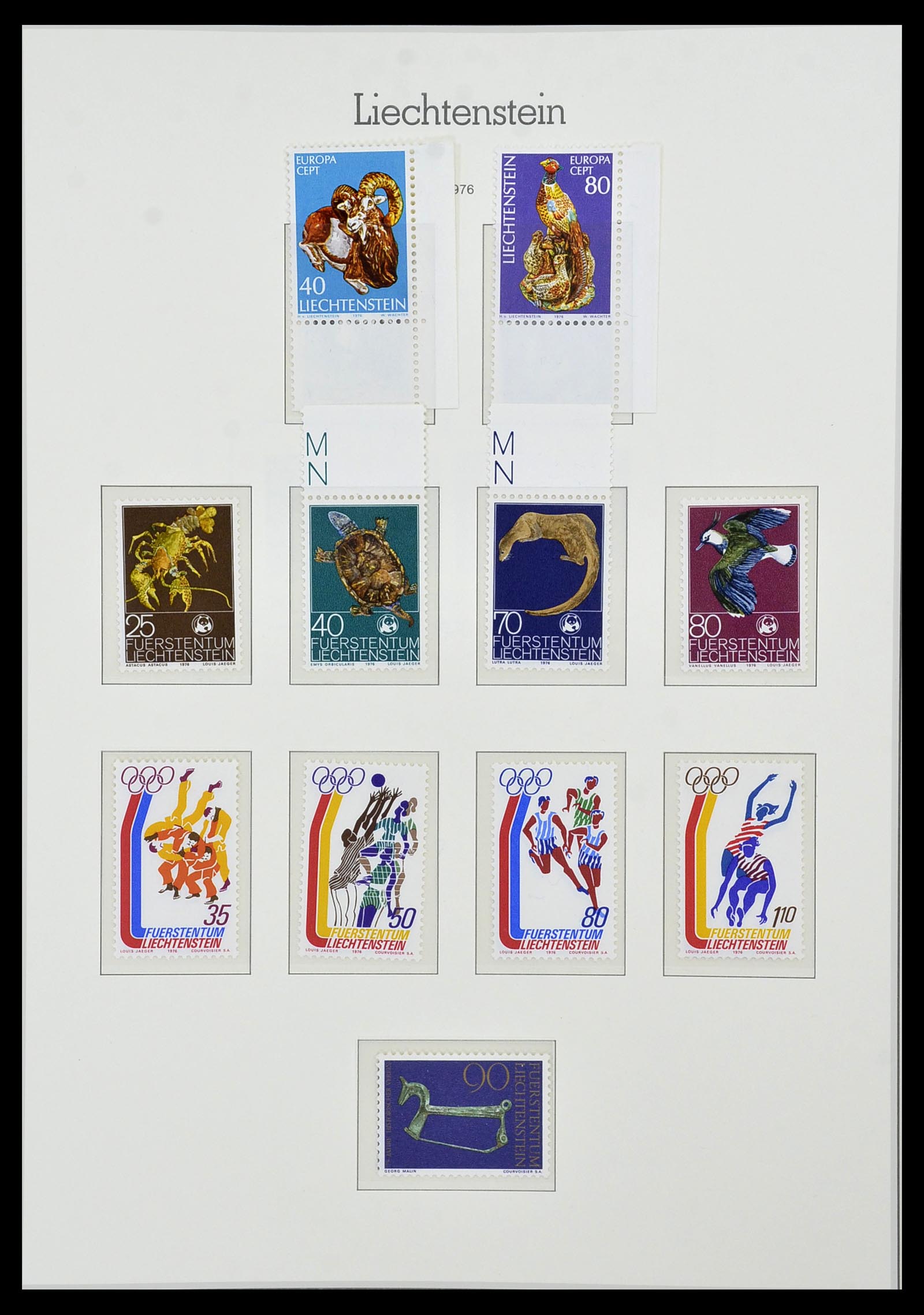 34231 088 - Stamp collection 34231 Liechtenstein 1912-2020!