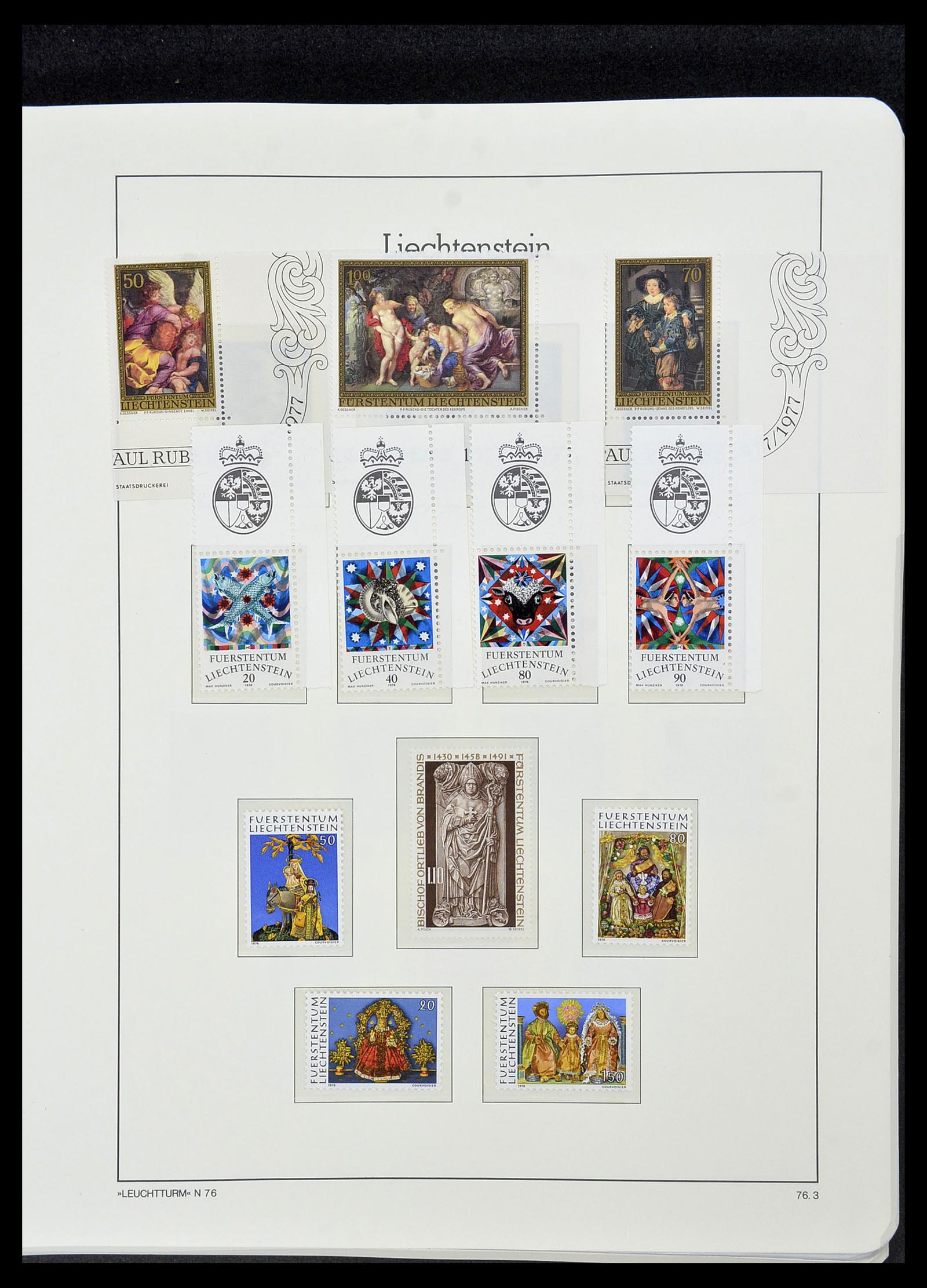 34231 092 - Stamp collection 34231 Liechtenstein 1912-2020!