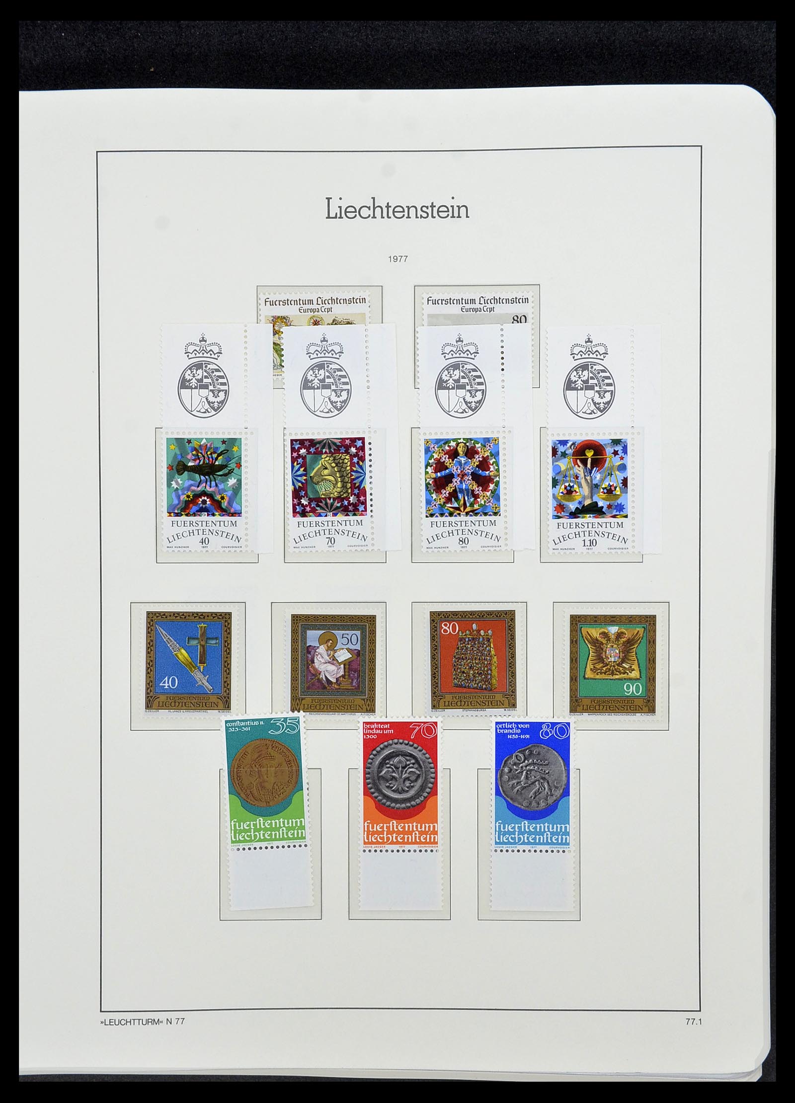 34231 094 - Stamp collection 34231 Liechtenstein 1912-2020!