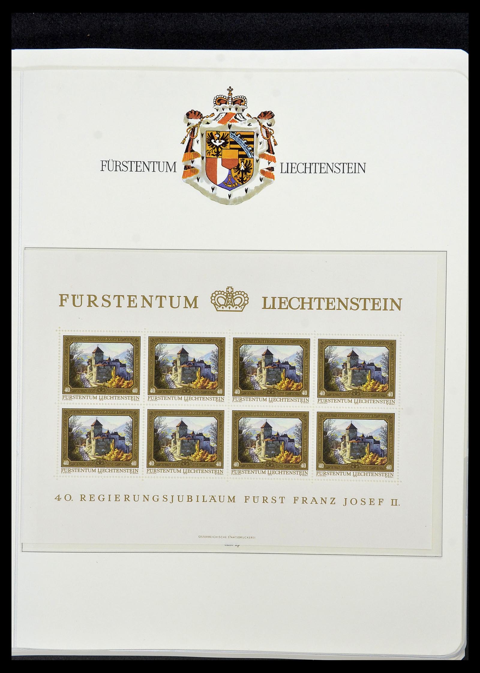 34231 096 - Stamp collection 34231 Liechtenstein 1912-2020!