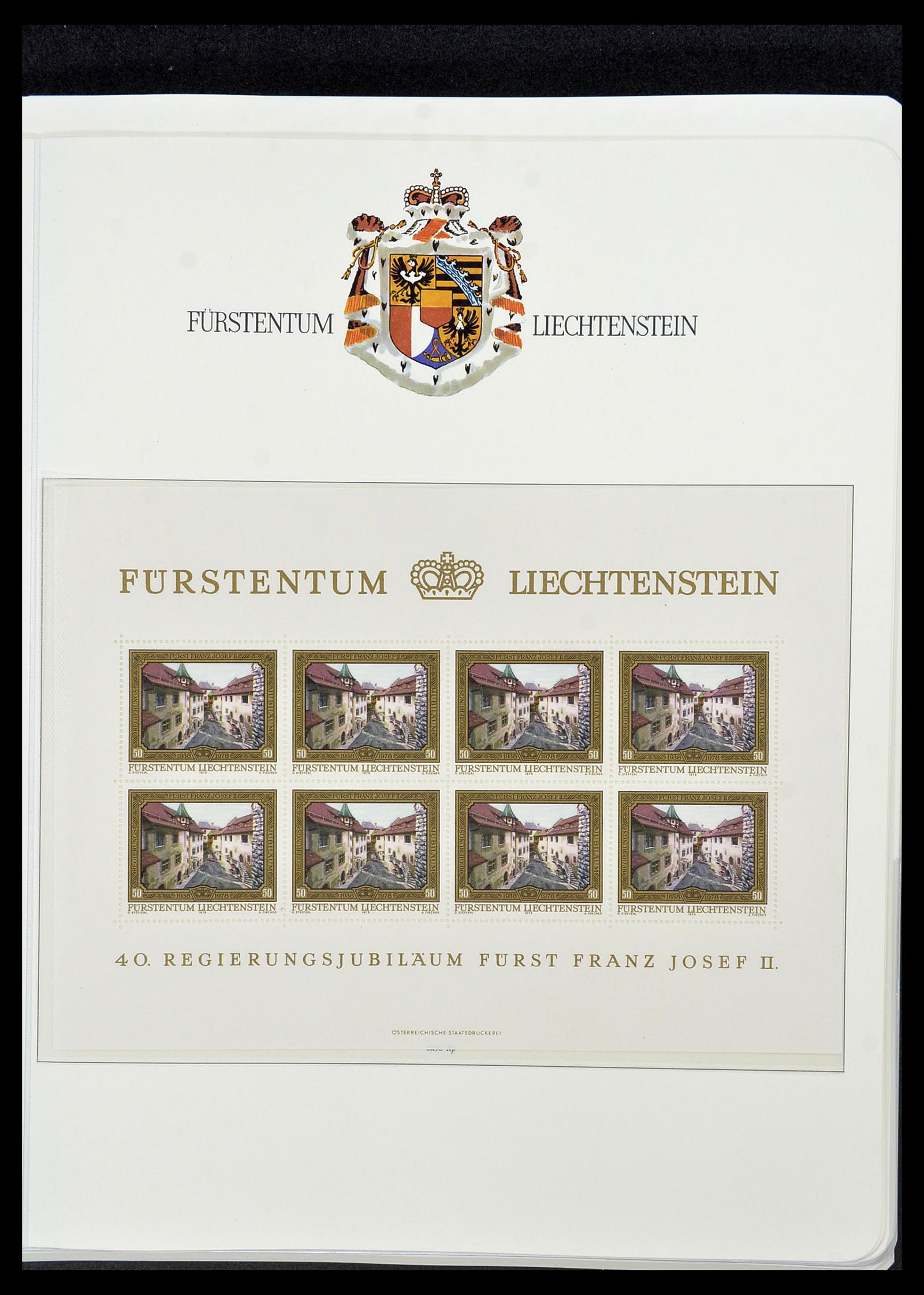 34231 097 - Stamp collection 34231 Liechtenstein 1912-2020!
