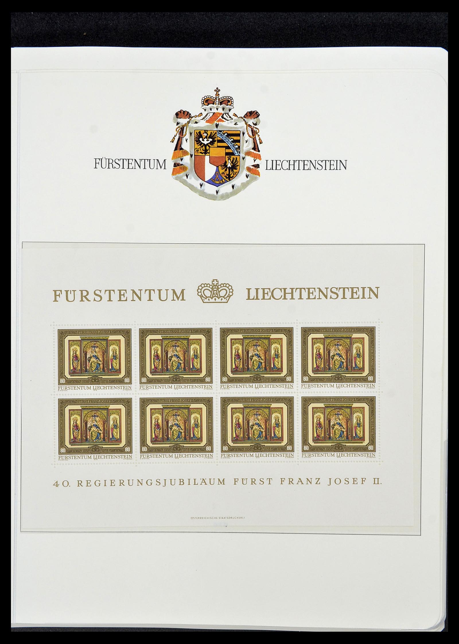 34231 099 - Stamp collection 34231 Liechtenstein 1912-2020!