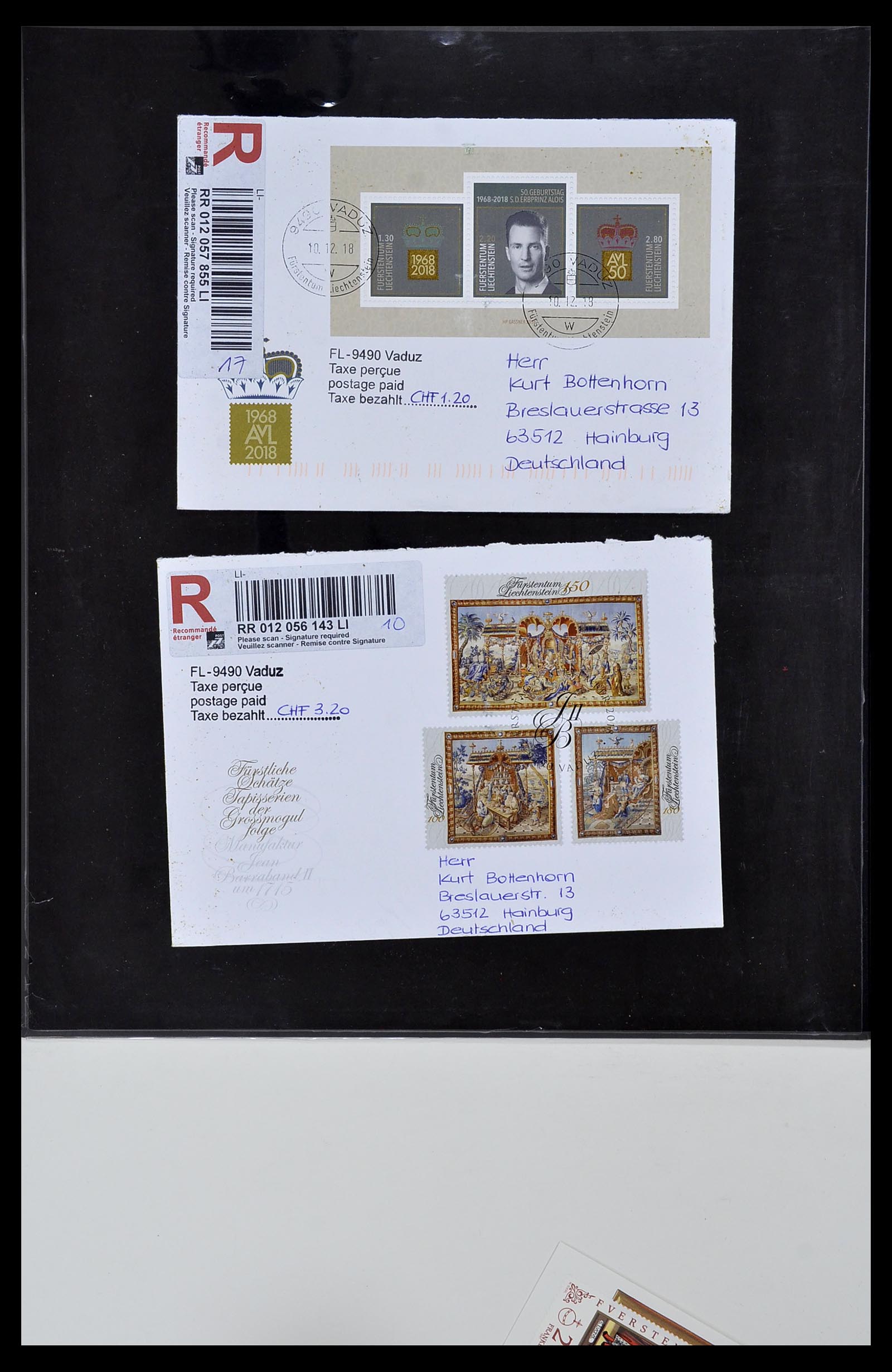34231 207 - Stamp collection 34231 Liechtenstein 1912-2020!