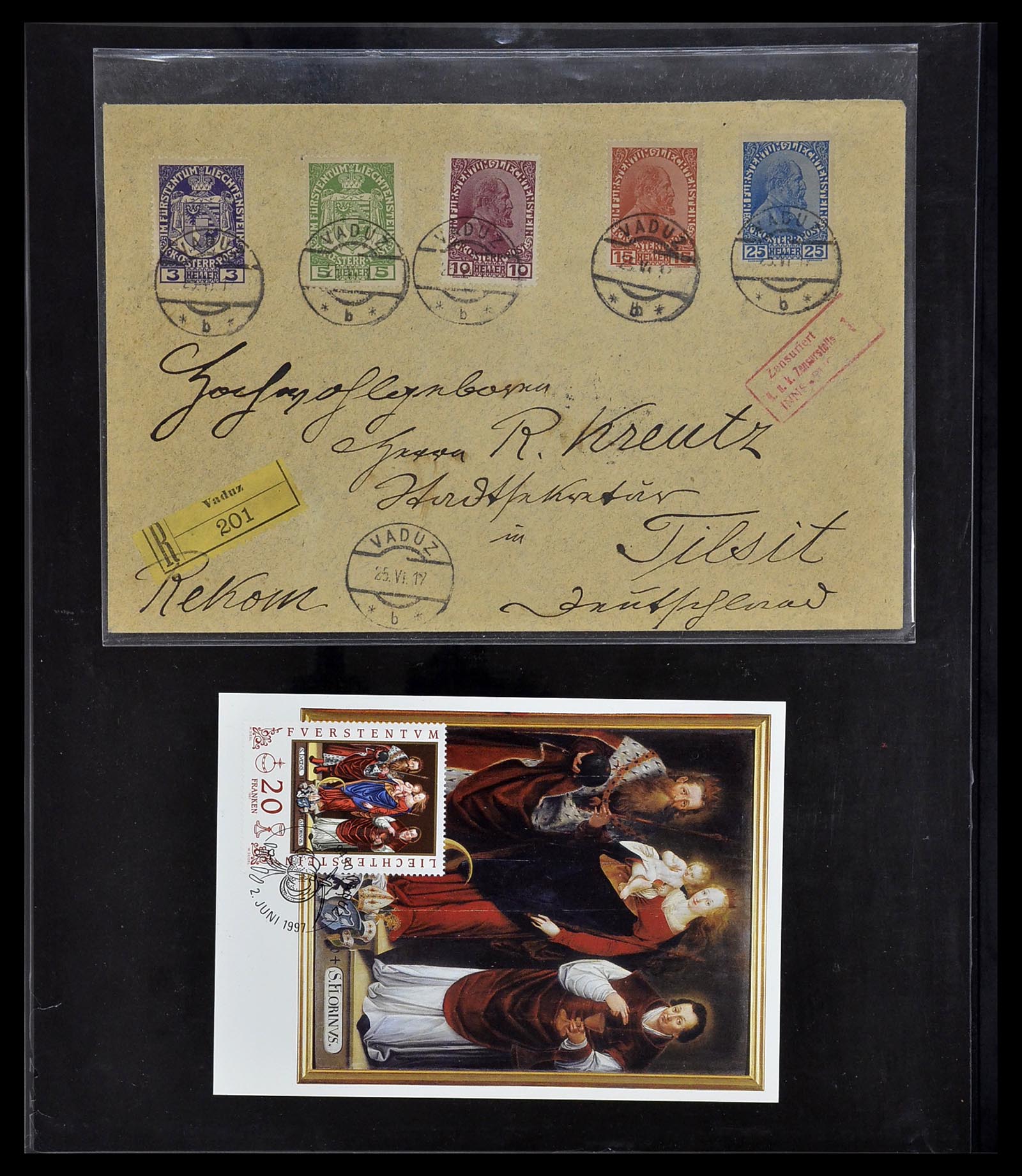 34231 208 - Postzegelverzameling 34231 Liechtenstein 1912-2020!