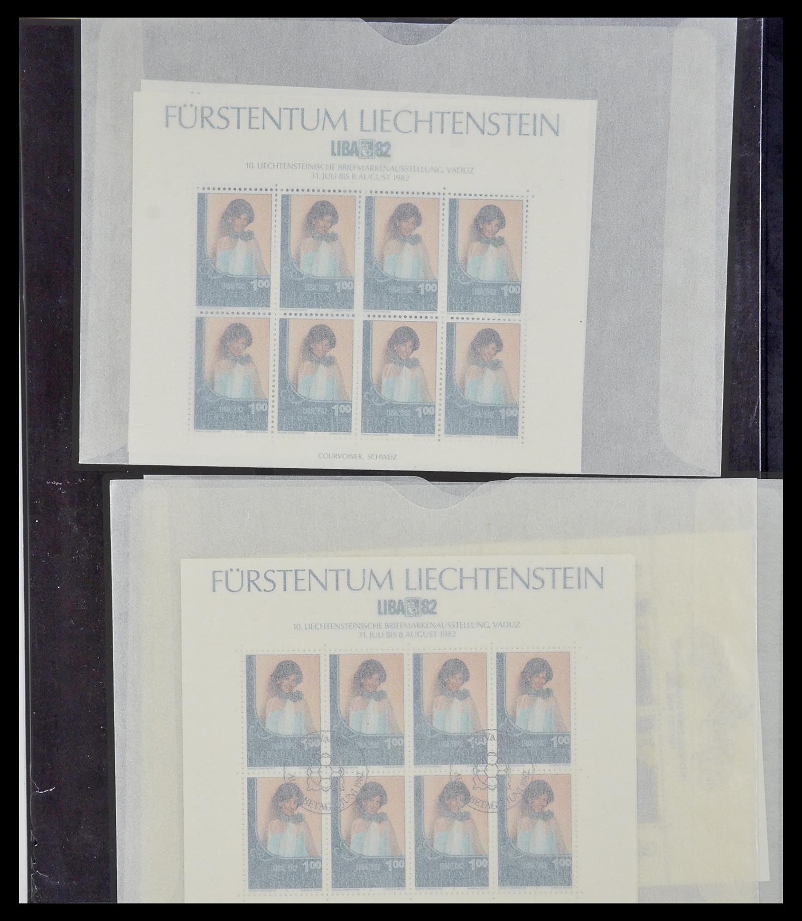 34231 210 - Stamp collection 34231 Liechtenstein 1912-2020!