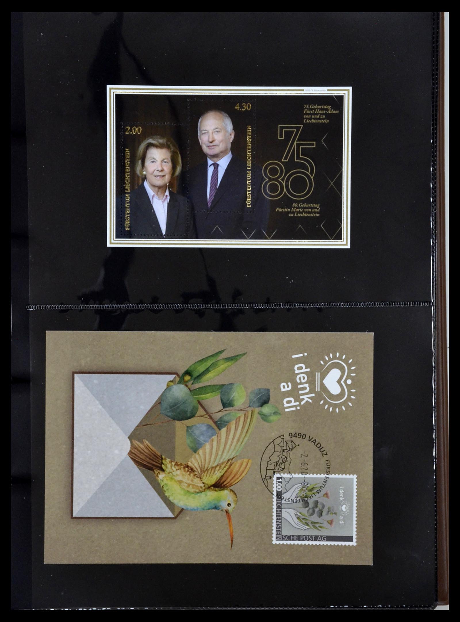 34231 224 - Stamp collection 34231 Liechtenstein 1912-2020!