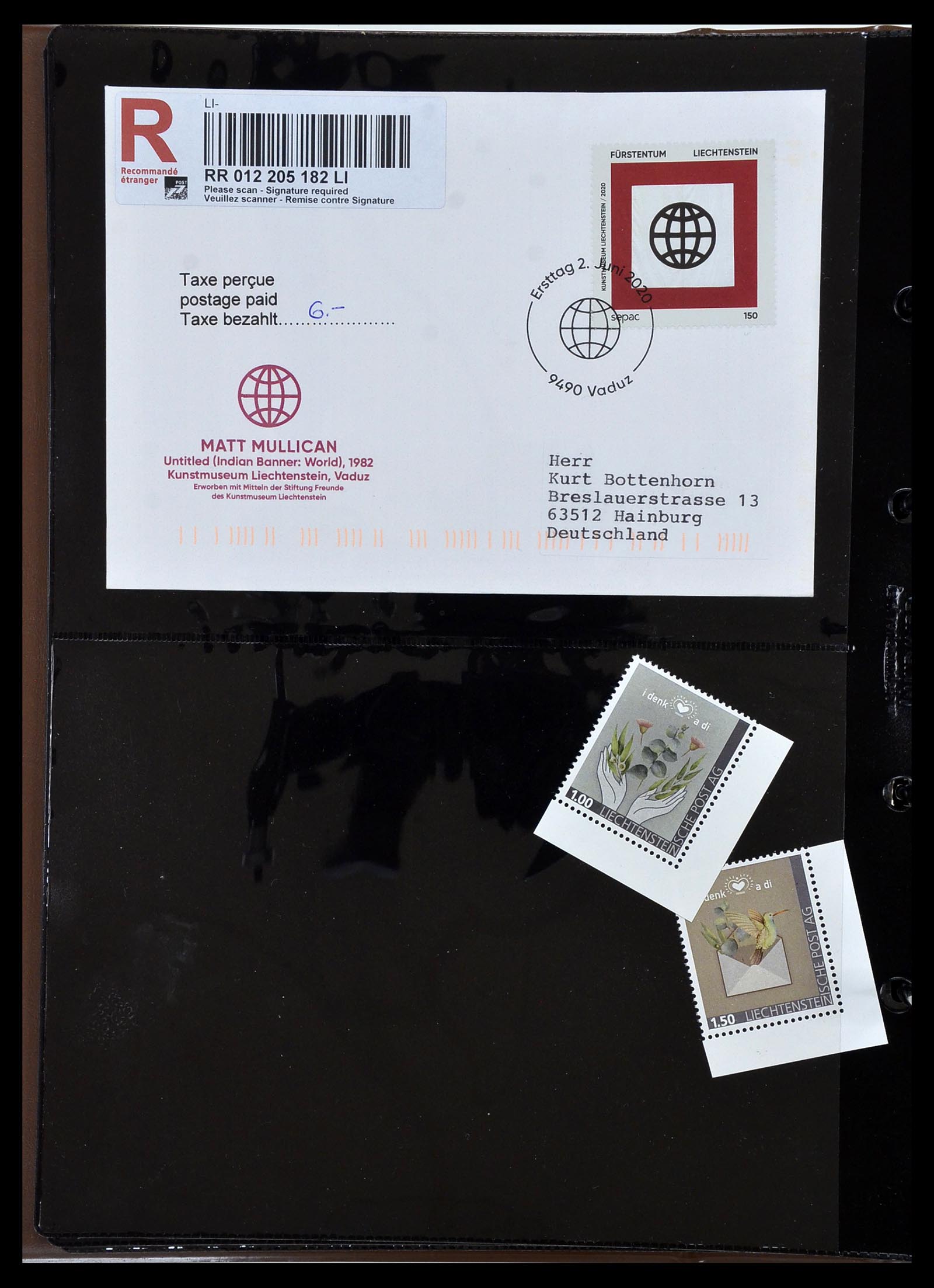 34231 225 - Stamp collection 34231 Liechtenstein 1912-2020!