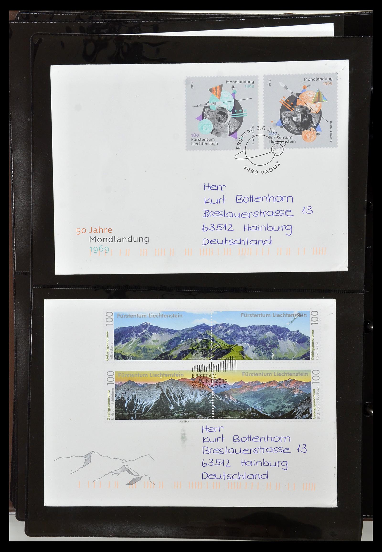 34231 234 - Stamp collection 34231 Liechtenstein 1912-2020!