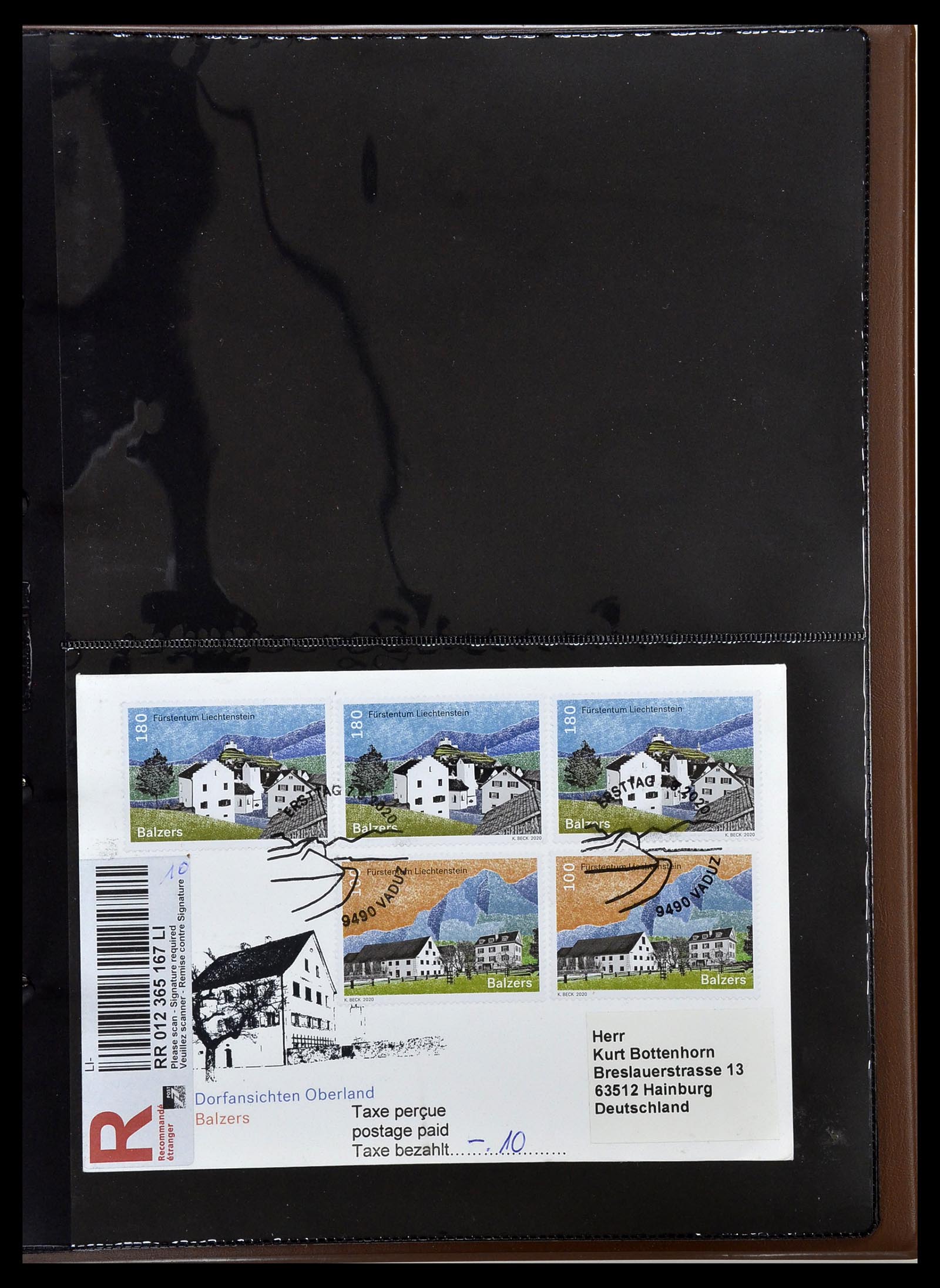 34231 241 - Stamp collection 34231 Liechtenstein 1912-2020!