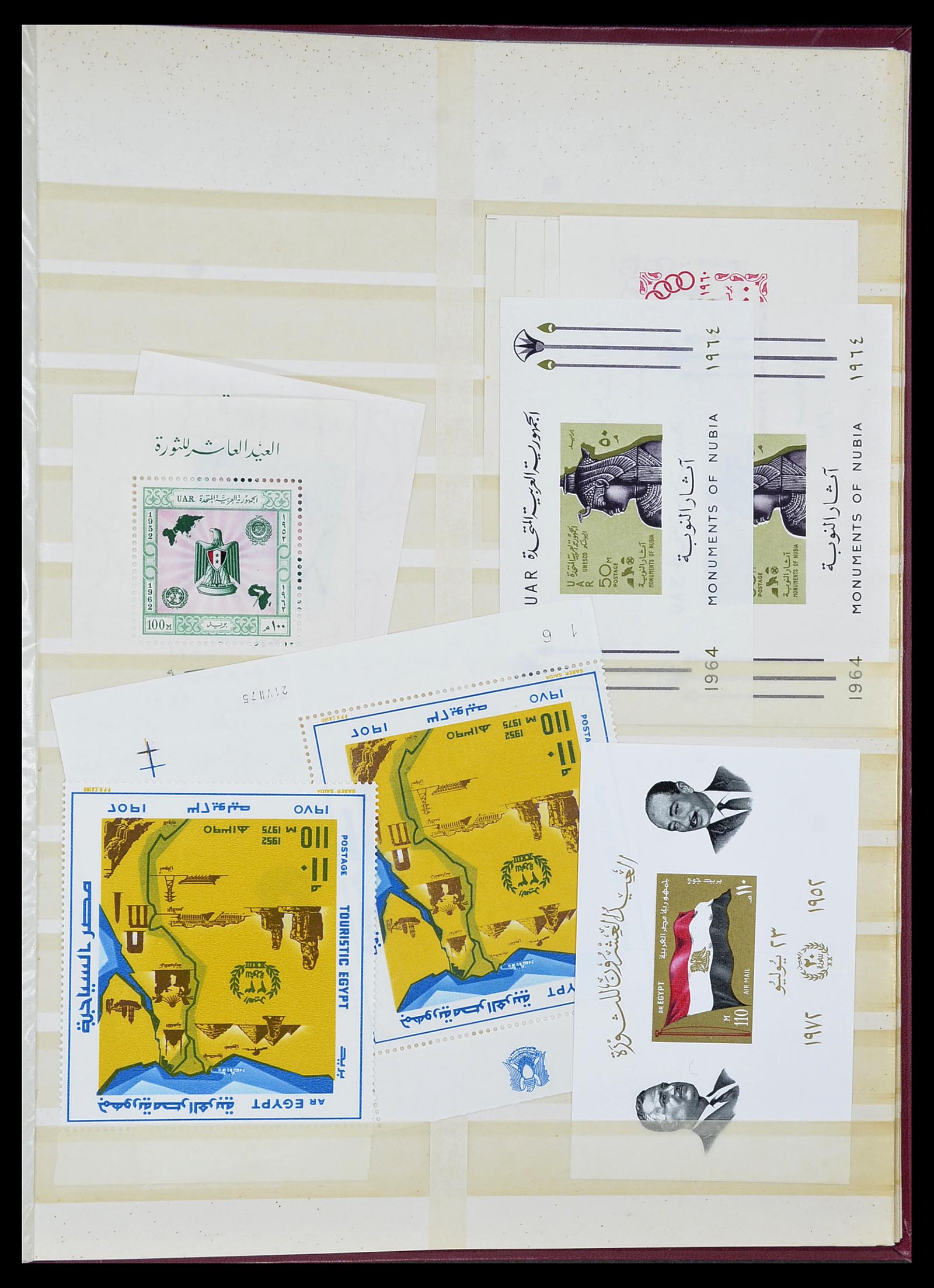 34232 025 - Postzegelverzameling 34232 Egypte 1869-1970.
