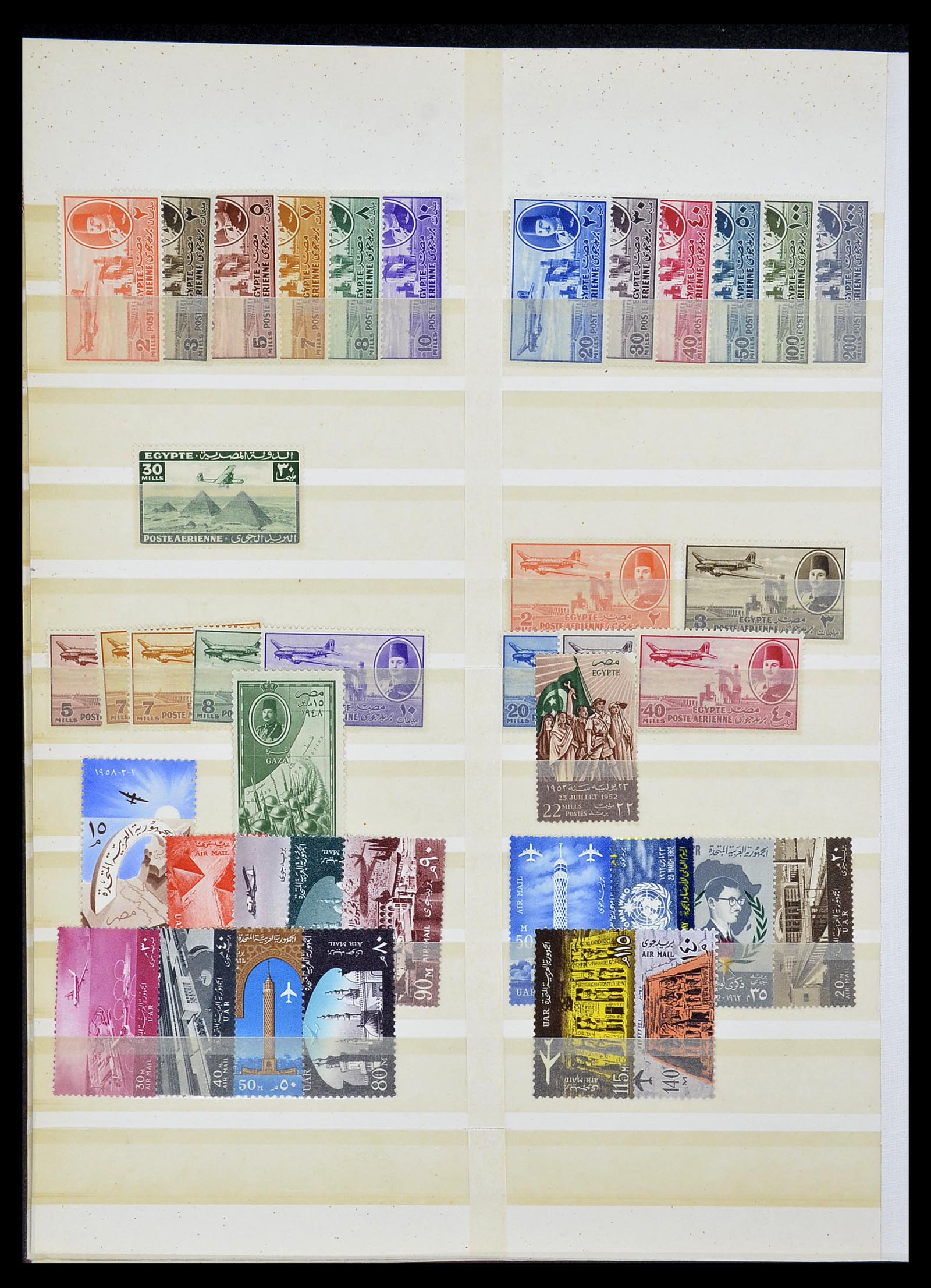 34232 028 - Postzegelverzameling 34232 Egypte 1869-1970.