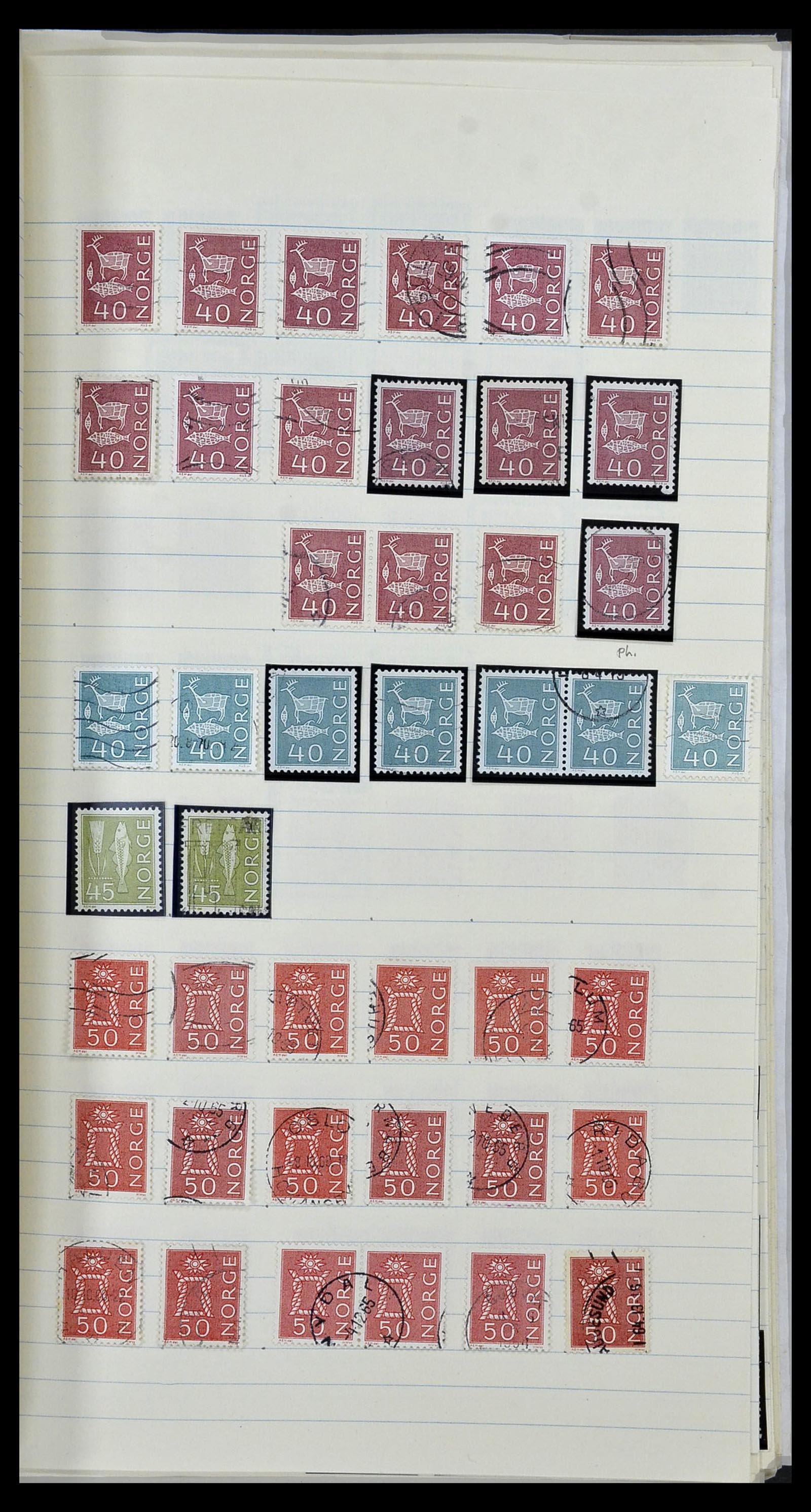 34233 061 - Stamp collection 34233 Norway 1856-1970.