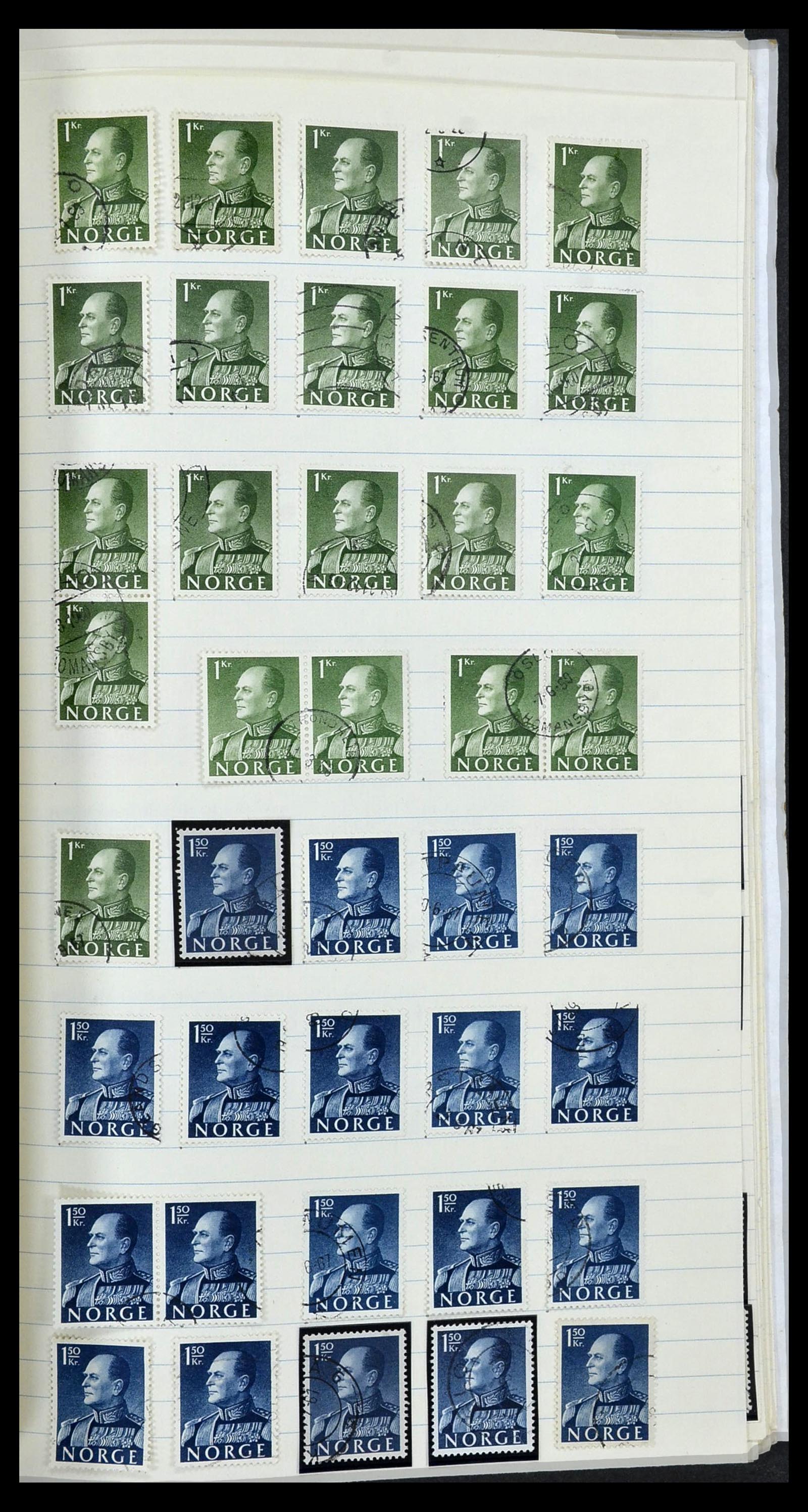 34233 066 - Stamp collection 34233 Norway 1856-1970.