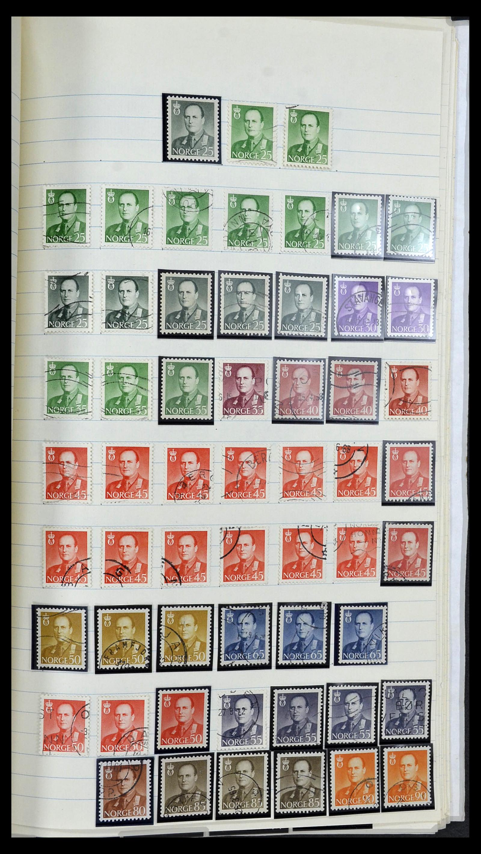 34233 068 - Stamp collection 34233 Norway 1856-1970.