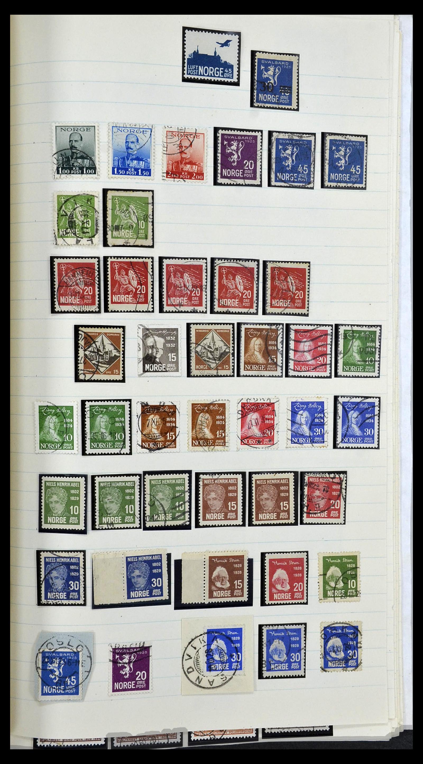 34233 071 - Stamp collection 34233 Norway 1856-1970.